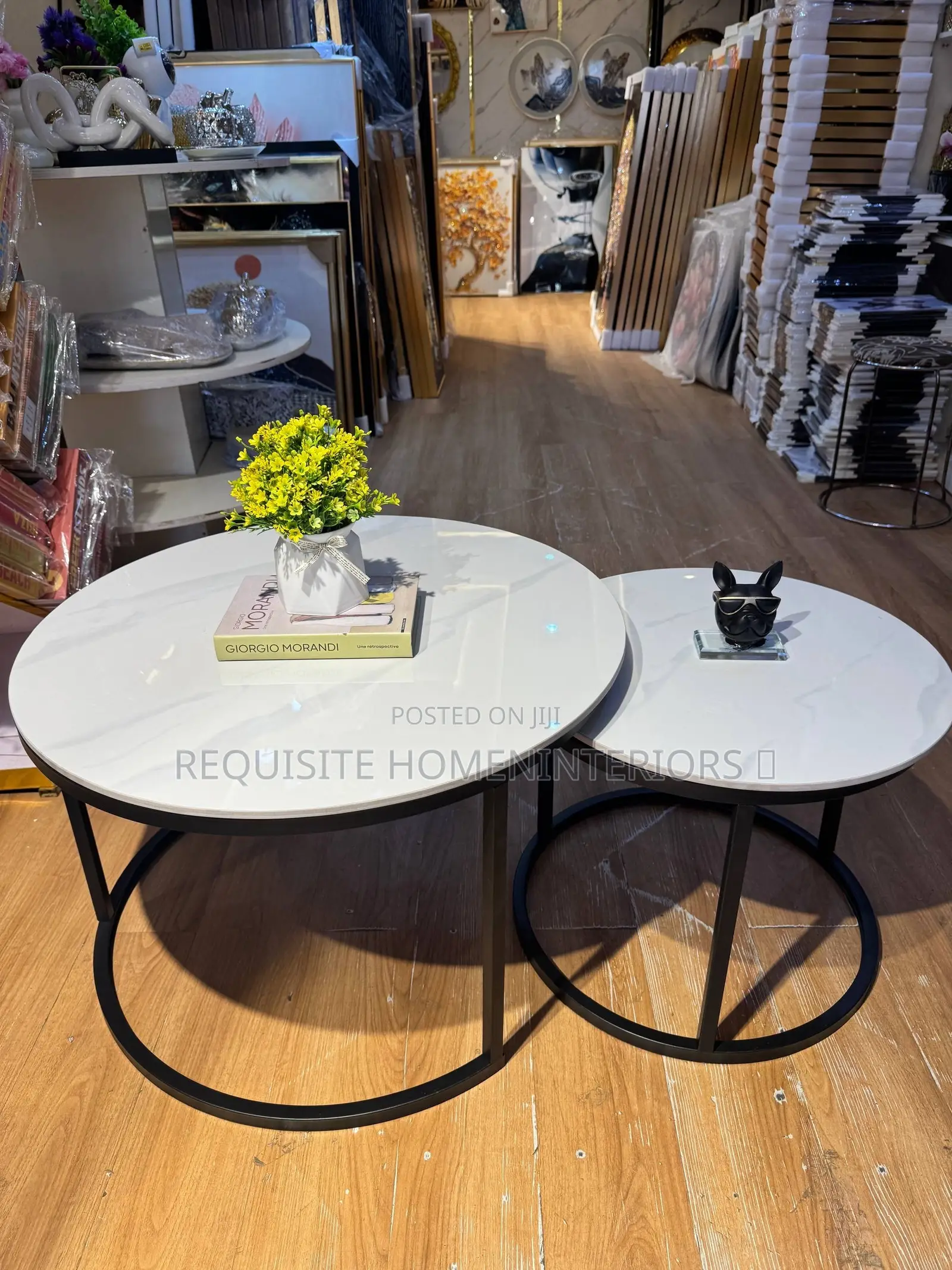 2in 1 Marble Center Table