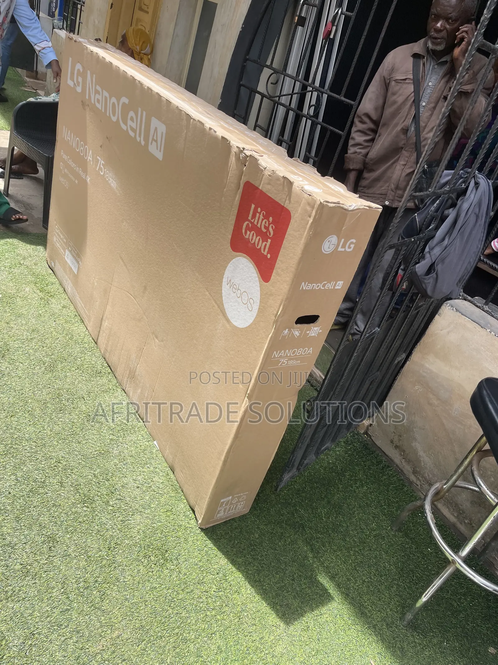 LG 75NANO80T6A 75" NanoCell Smart TV – Big Screen Brilliance