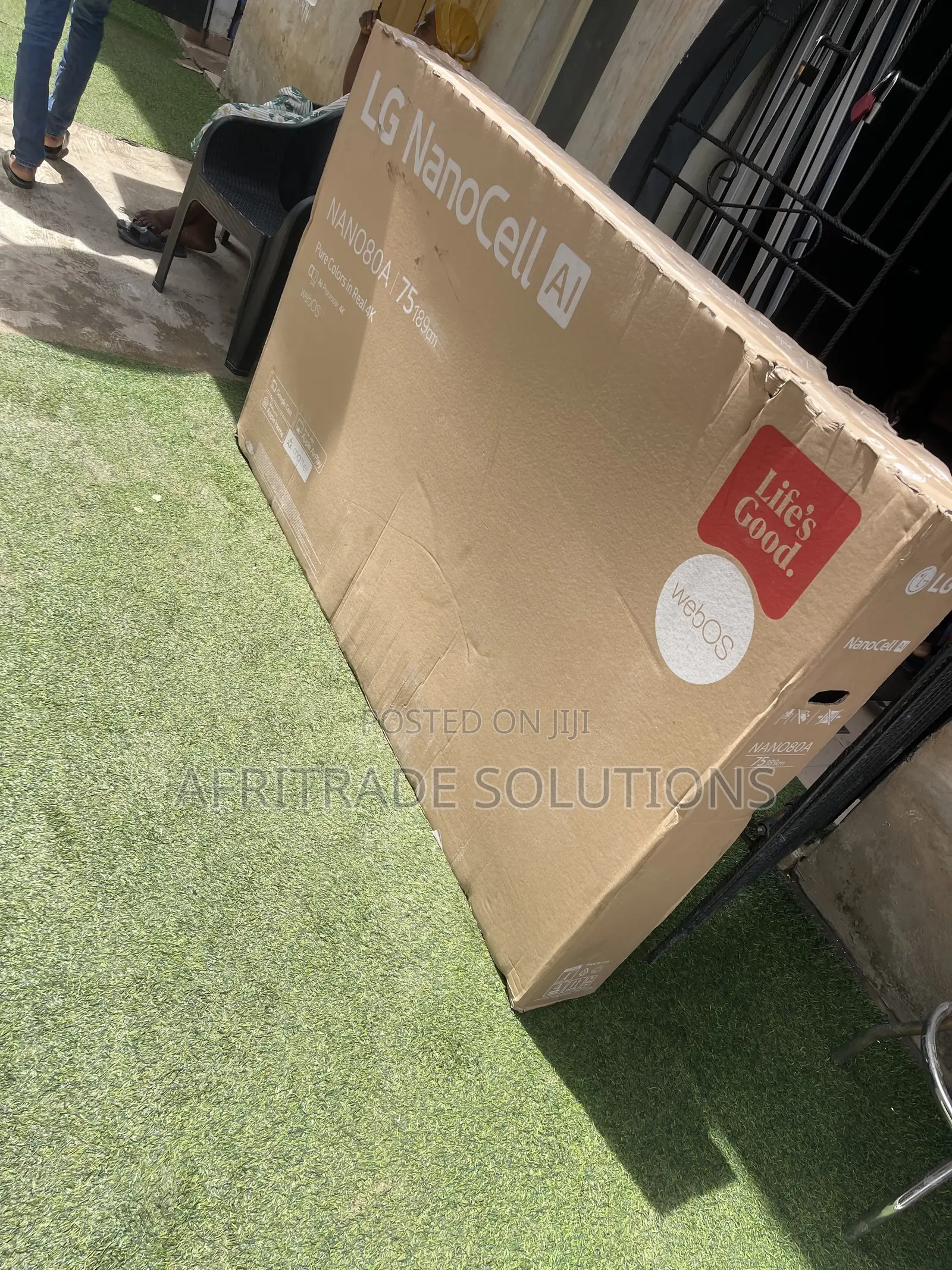 LG 75NANO80T6A 75" NanoCell Smart TV – Big Screen Brilliance