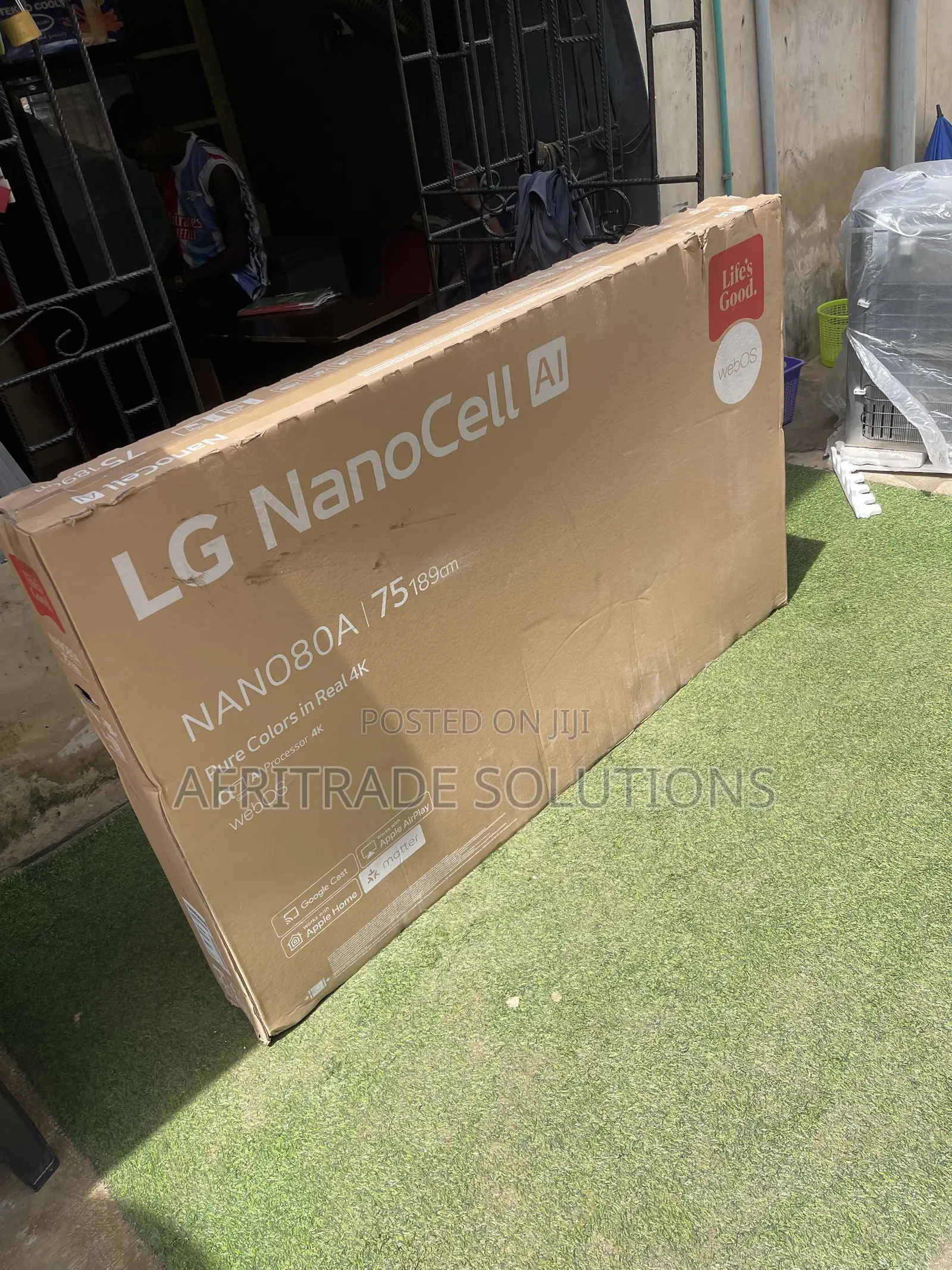 LG 75" NanoCell Smart TV – Immersive Entertainment