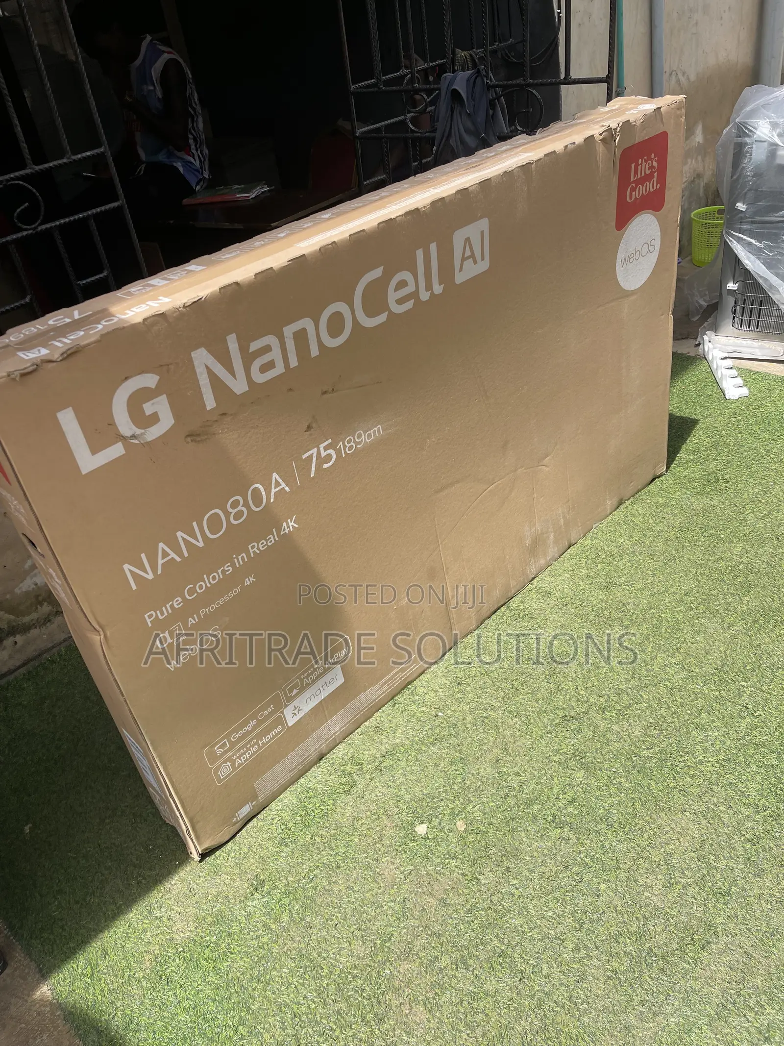 LG 75" NanoCell Smart TV – Immersive Entertainment