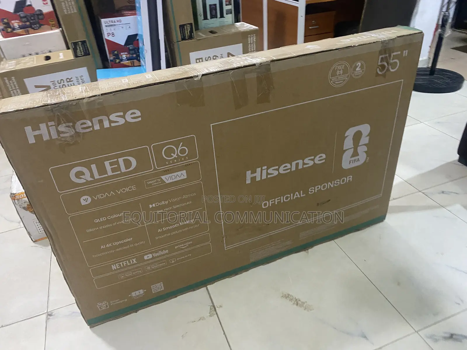 Hisense 55Q61QAVT Digital QLED Smart Television