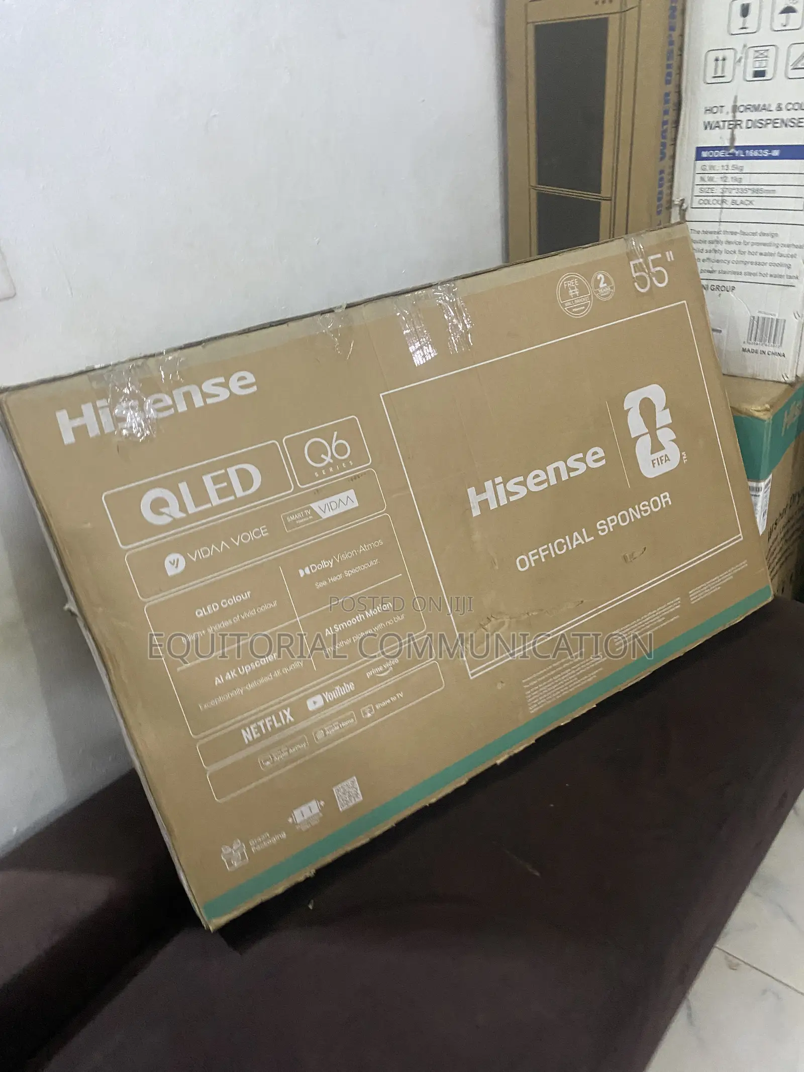 Hisense QLED TV 55 Inch Home Entertainment
