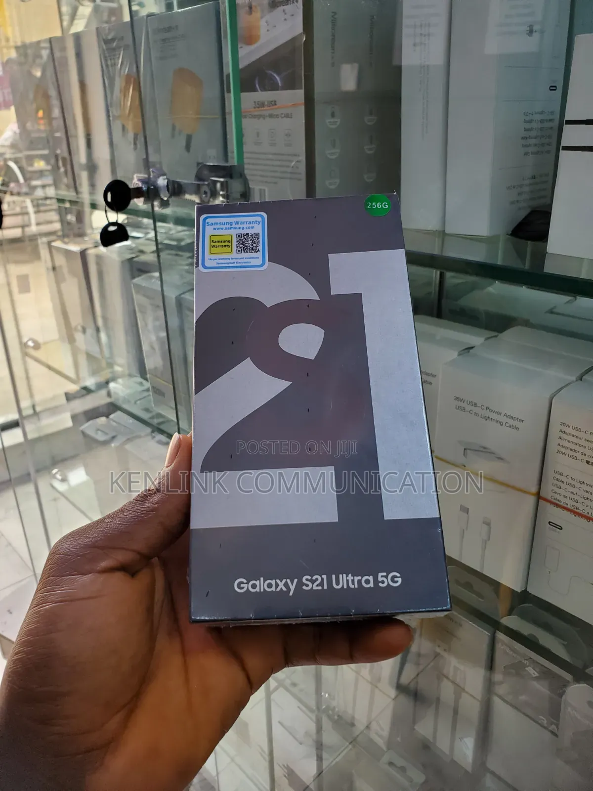 New Samsung Galaxy S21 Ultra 5G 256 GB Black