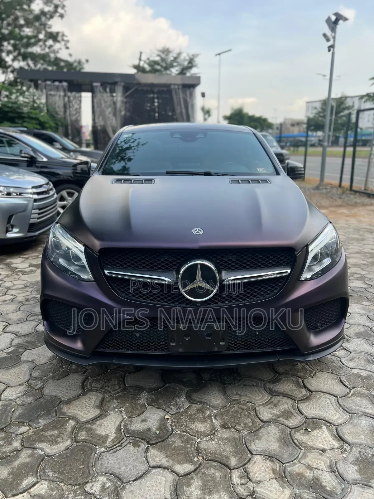 Mercedes-Benz GLE-Class AMG GLE 43 4MATIC 2017 Gray