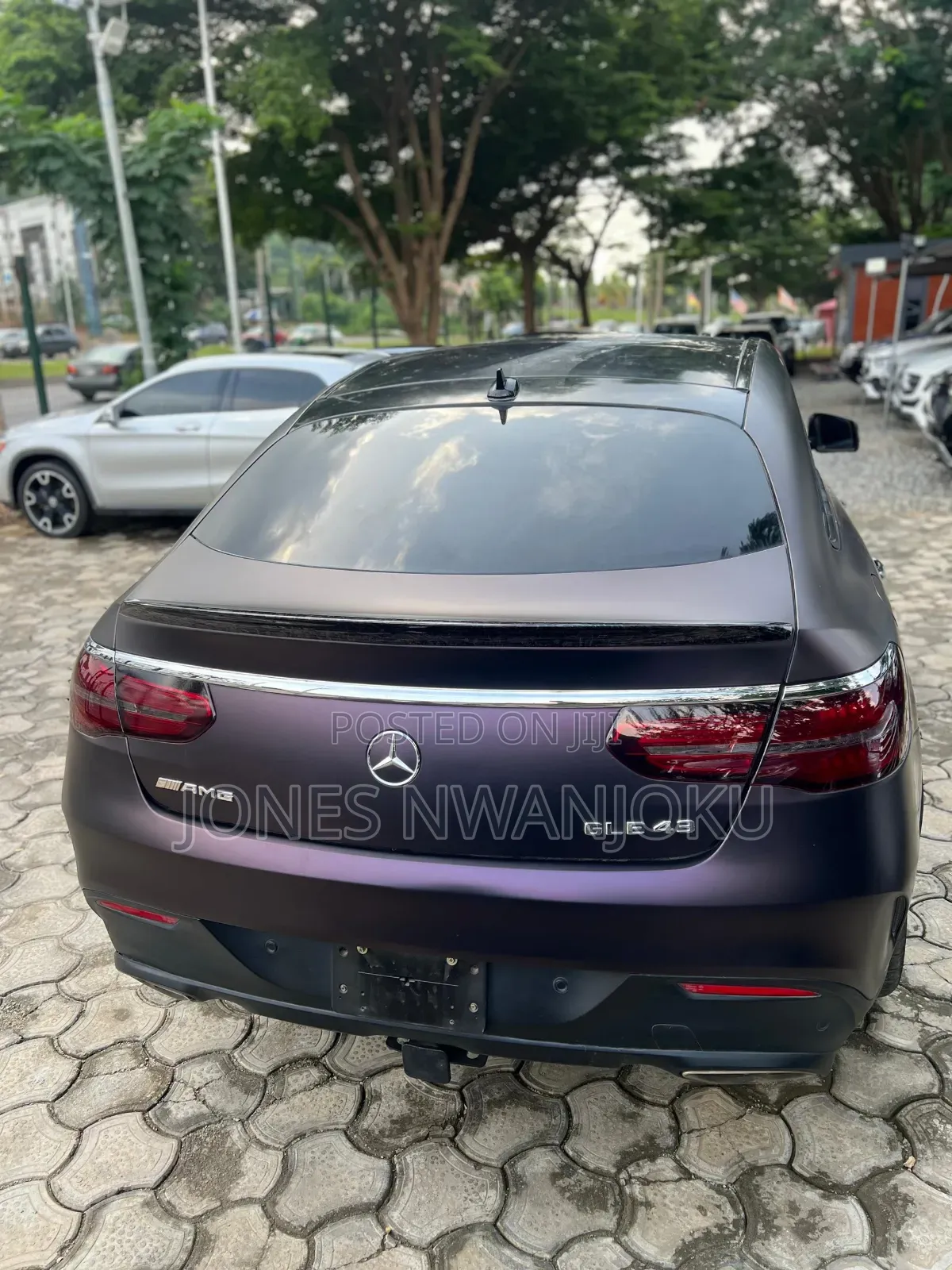 Mercedes-Benz GLE-Class AMG GLE 43 4MATIC 2017 Gray