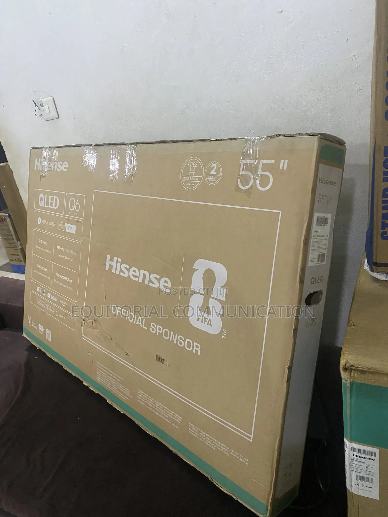 Hisense 55 Inches Smart QLED Home Cinema Television