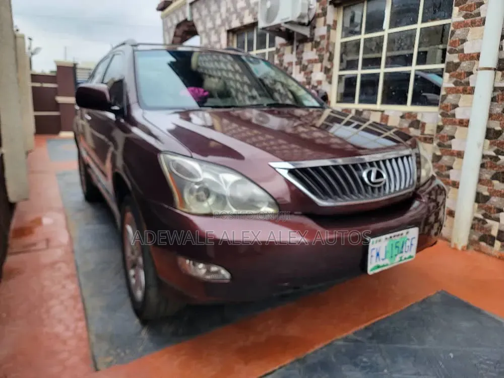 Lexus RX 2008 Burgundy