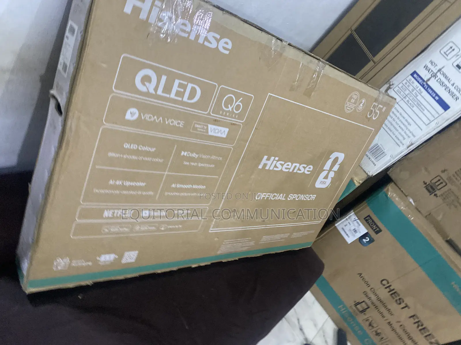 Hisense 55 Inch Smart QLED Flat Television