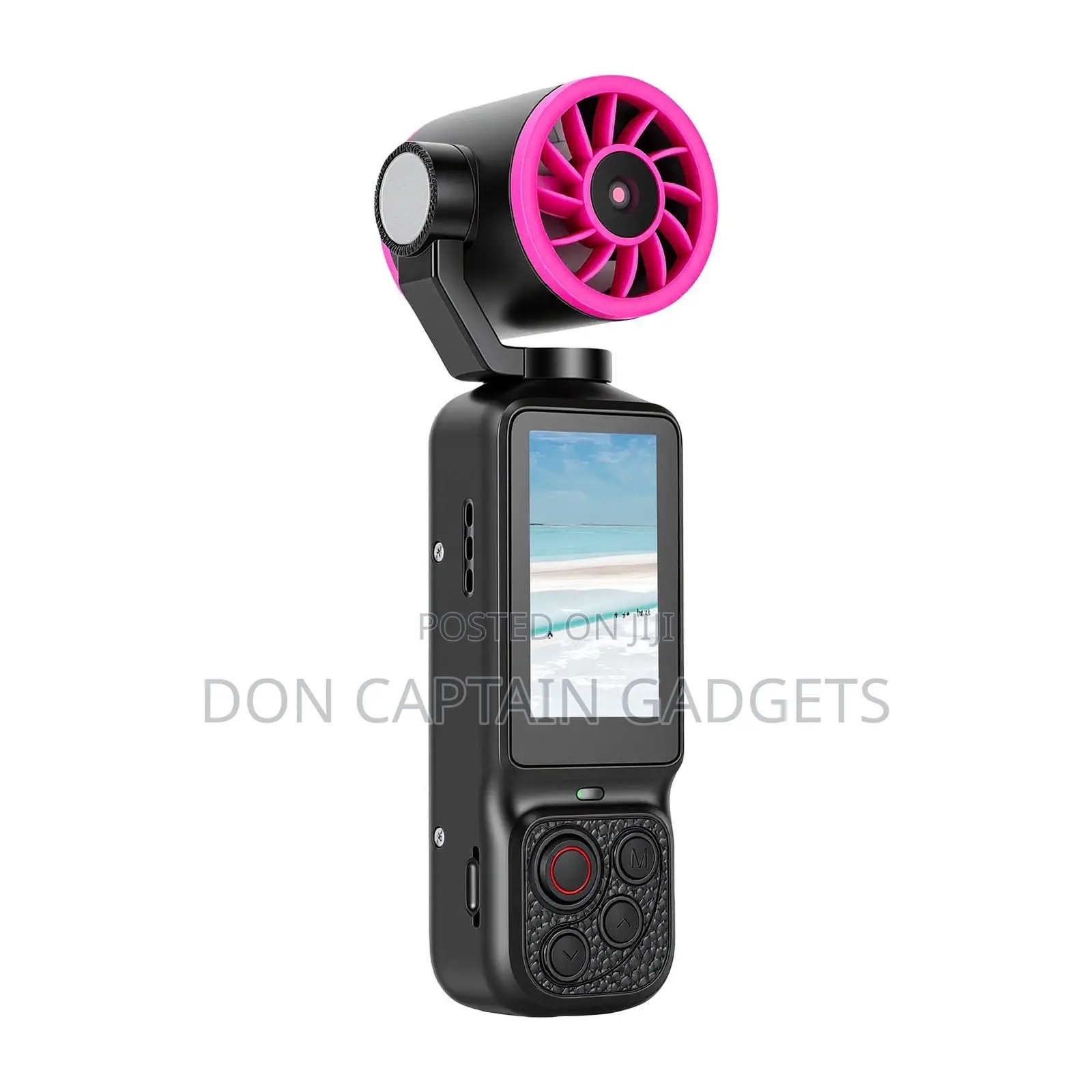 LK-035 Handheld Pocket Action Camera Gimbals Sports Camera and Fan
