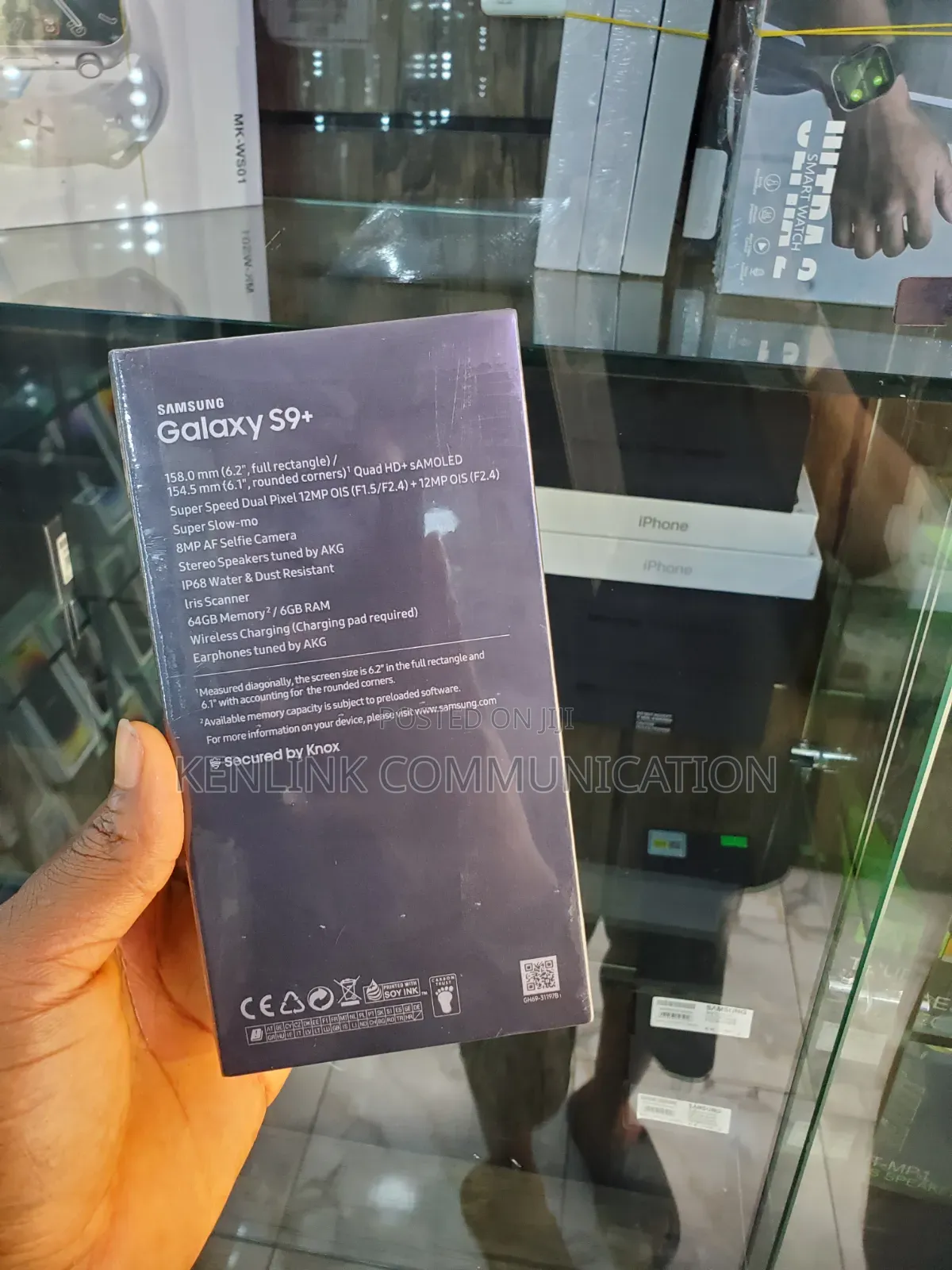 New Samsung Galaxy S9 Plus 64 GB Blue