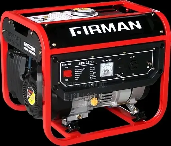 Original Firman SPG2200 1.5KVA Generator – 100% Copper Coil