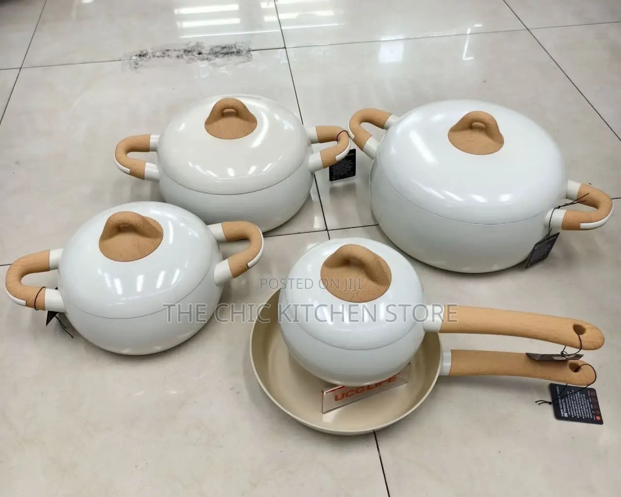 UCC 9pcs Forged Ceramic Cookware Series