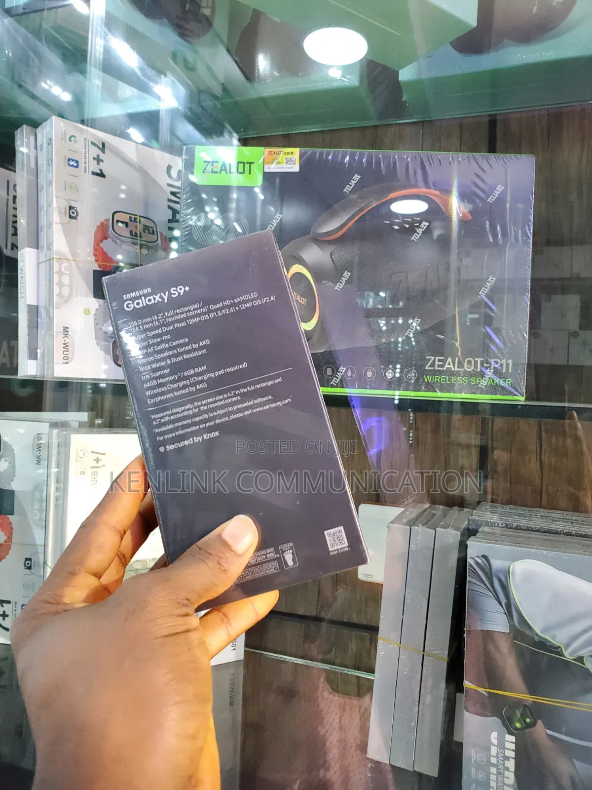 New Samsung Galaxy S9 256 GB Black