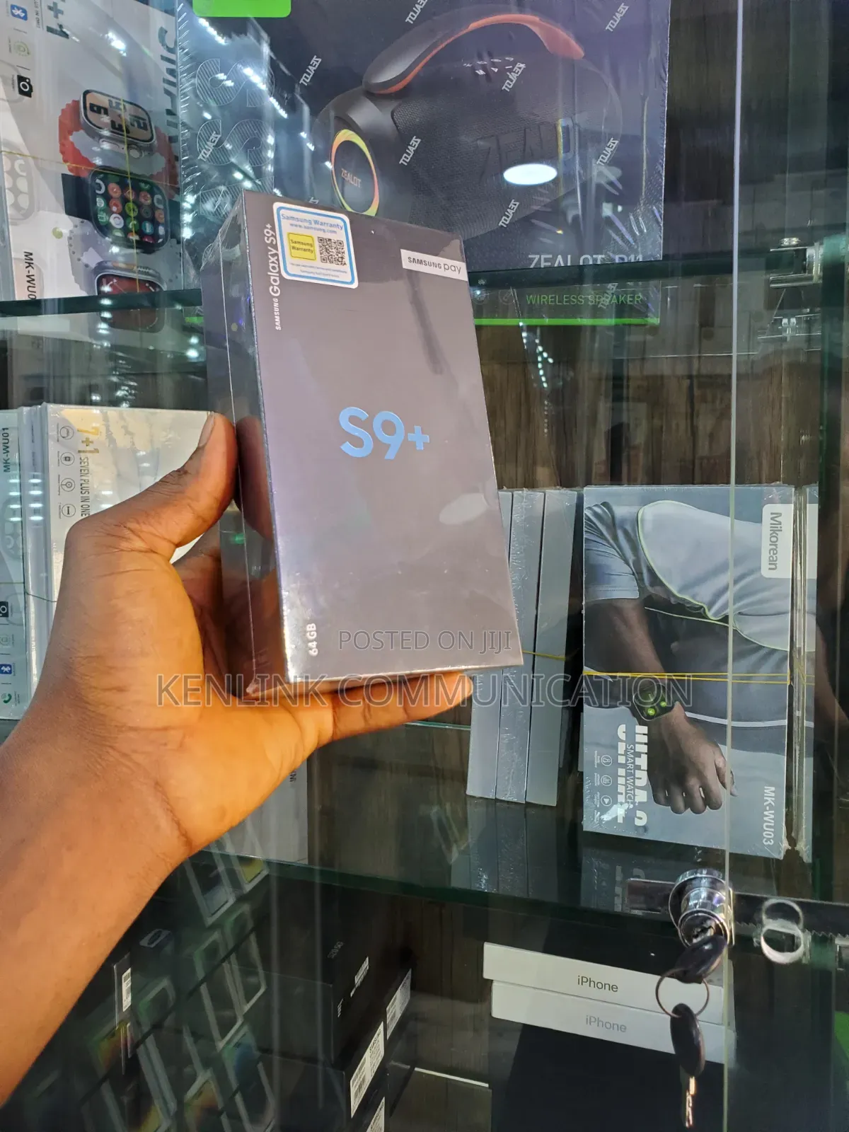 New Samsung Galaxy S9 256 GB Black
