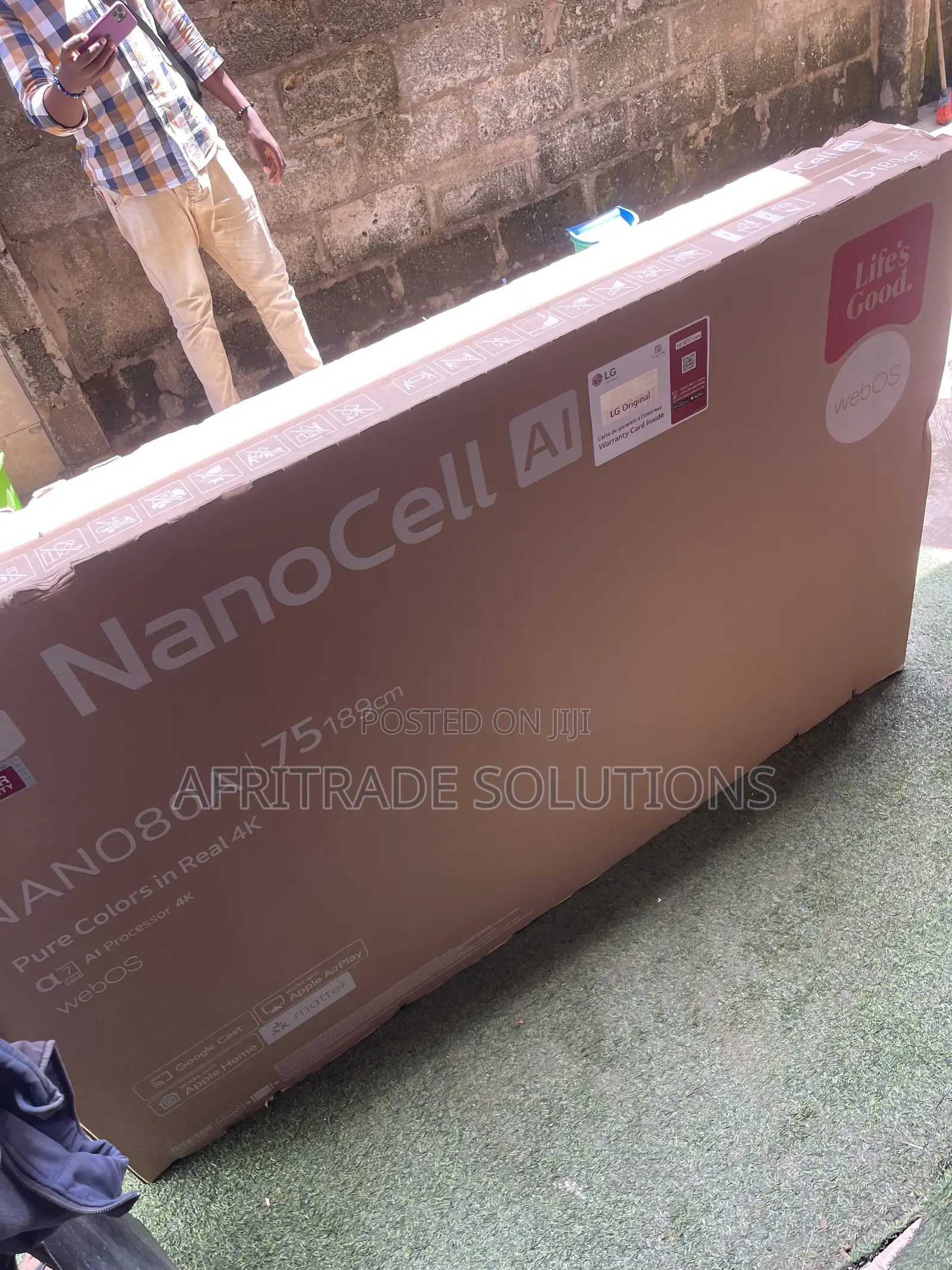 LG 75NANO80T6A 75" Smart TV – Experience in Style