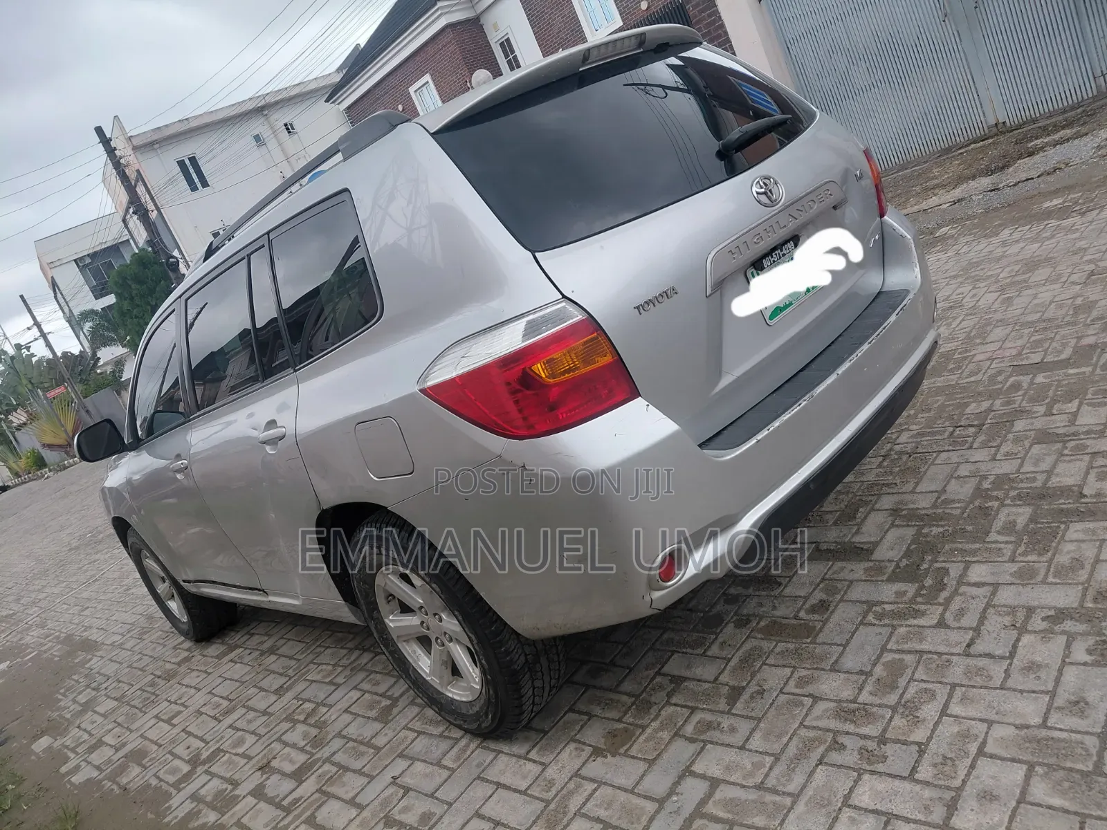 Toyota Highlander 2008 Silver