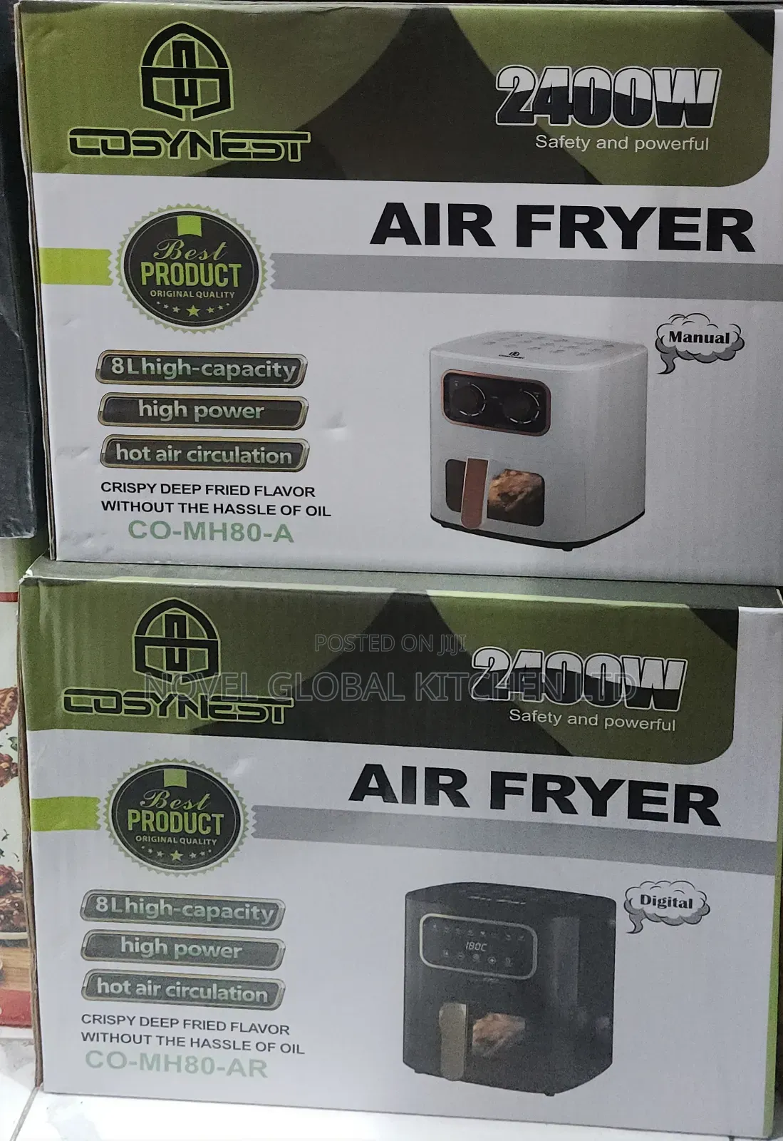 Cosynest 8l Manual Airfryer