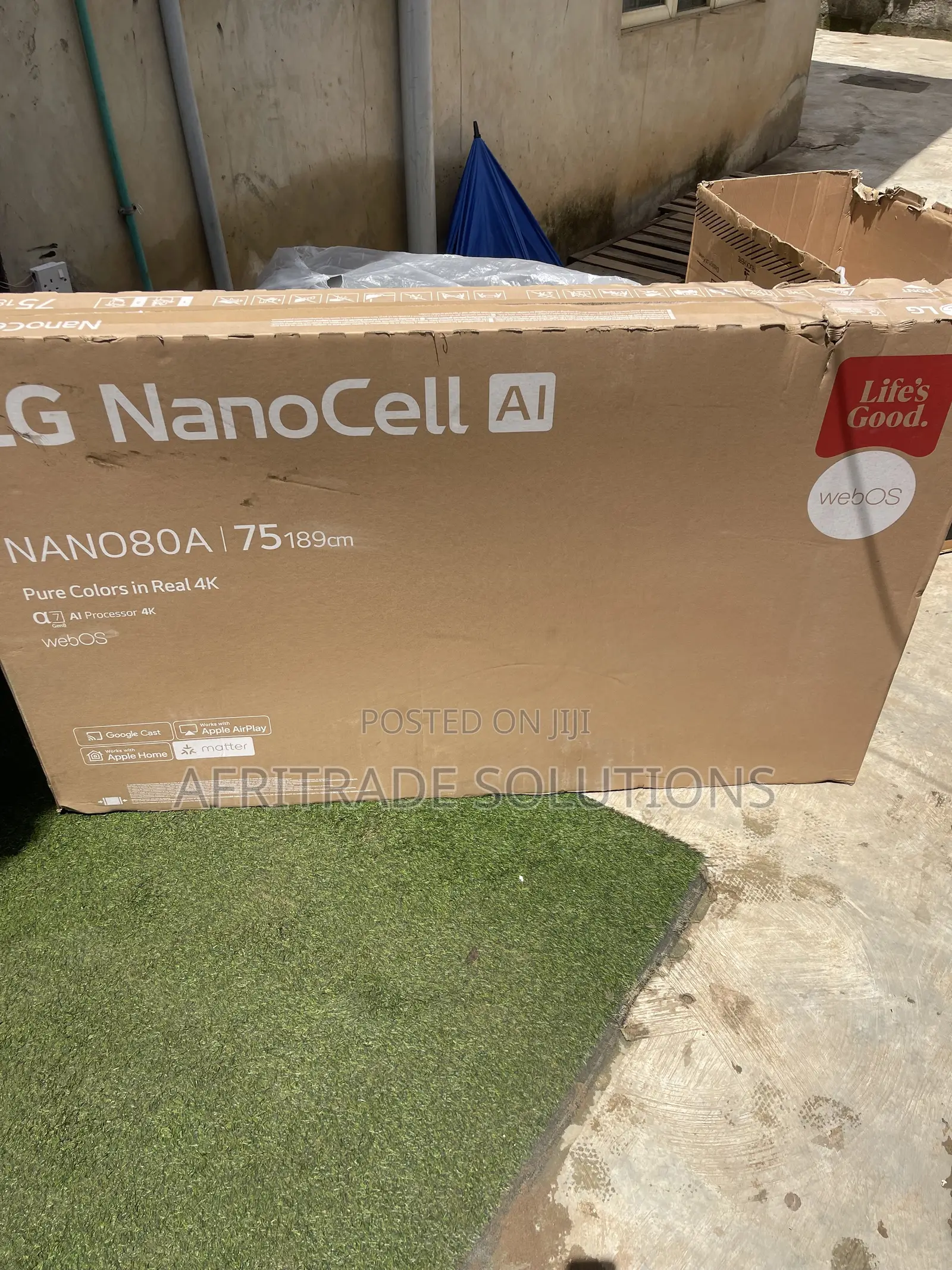LG 75" NanoCell Smart TV – Made for Movie Nights