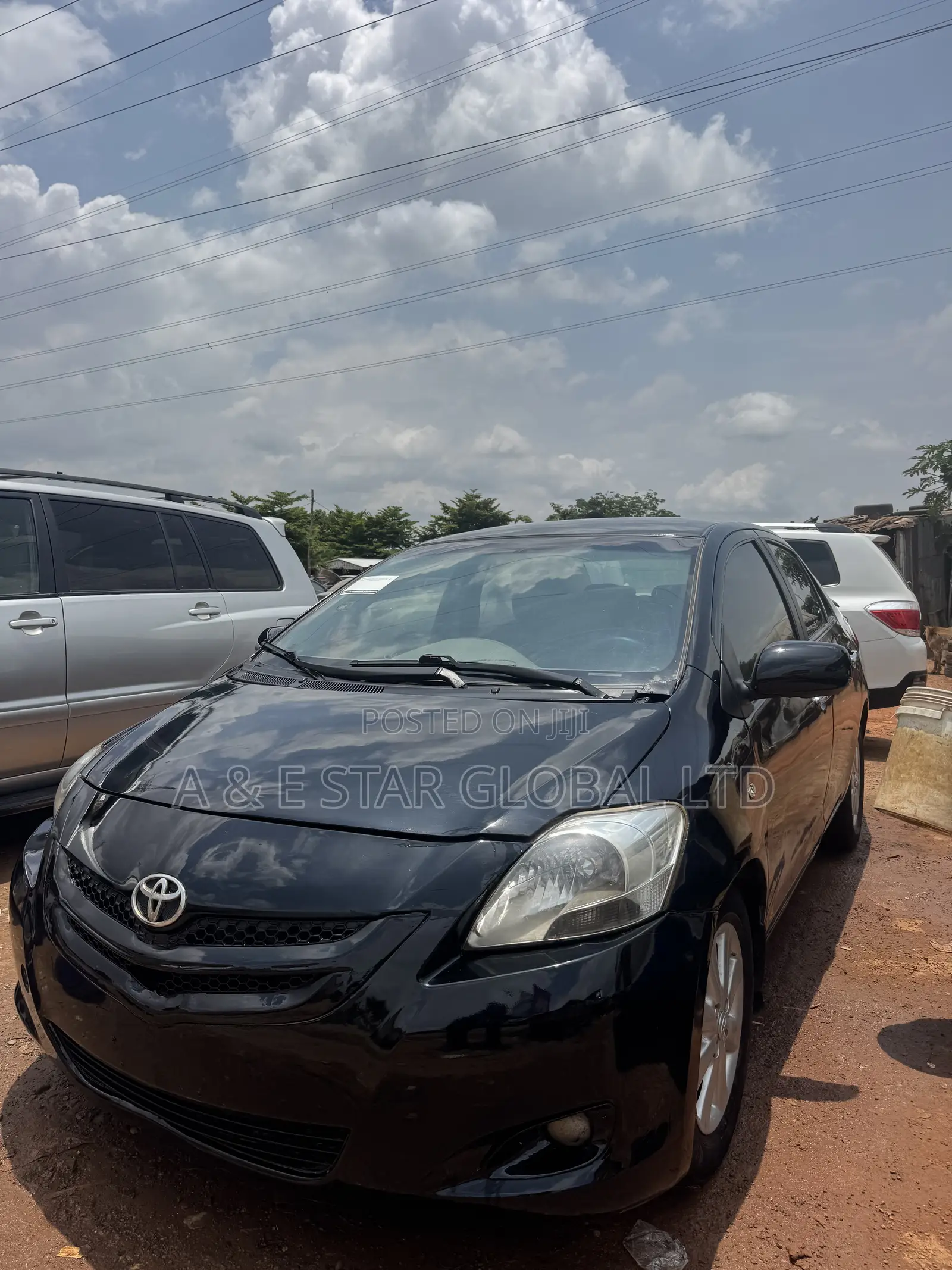 Toyota Yaris 2008 Black