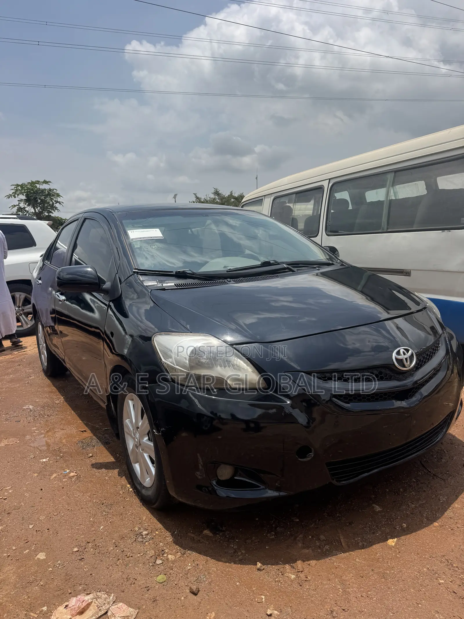 Toyota Yaris 2008 Black