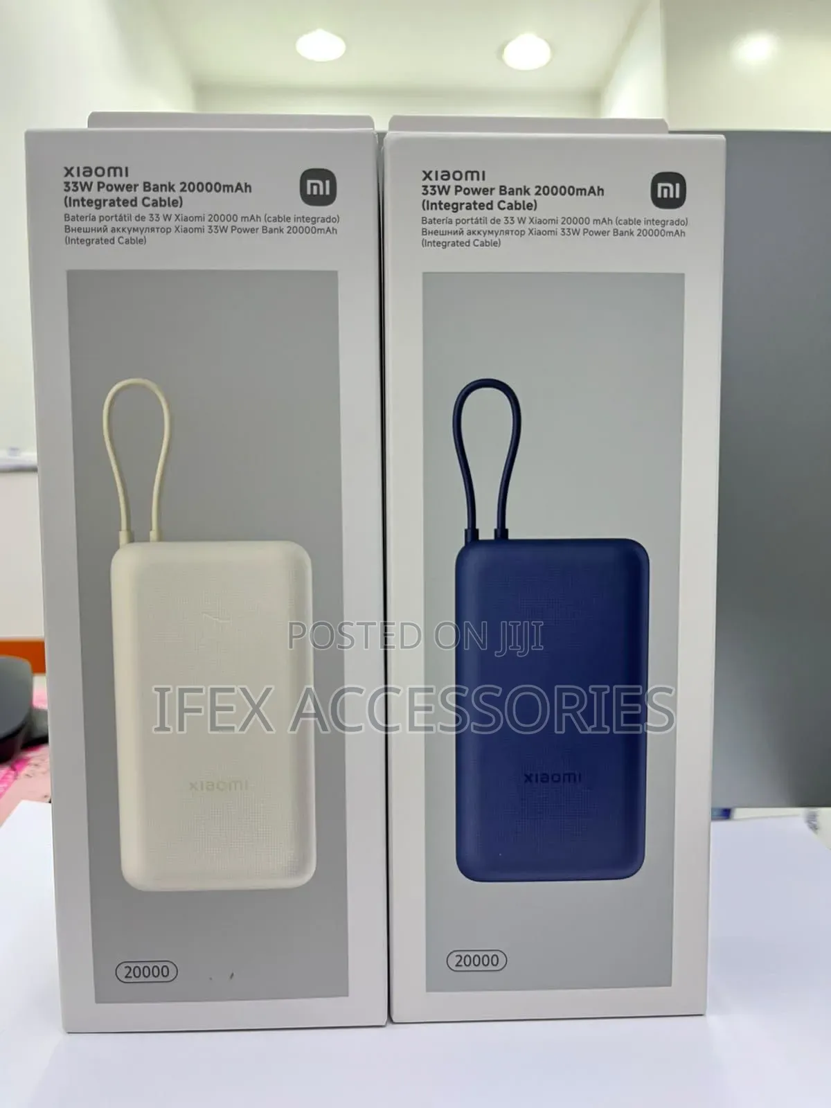 Xiaomi 33W Power Bank 20000mAh (Integrated Cable)