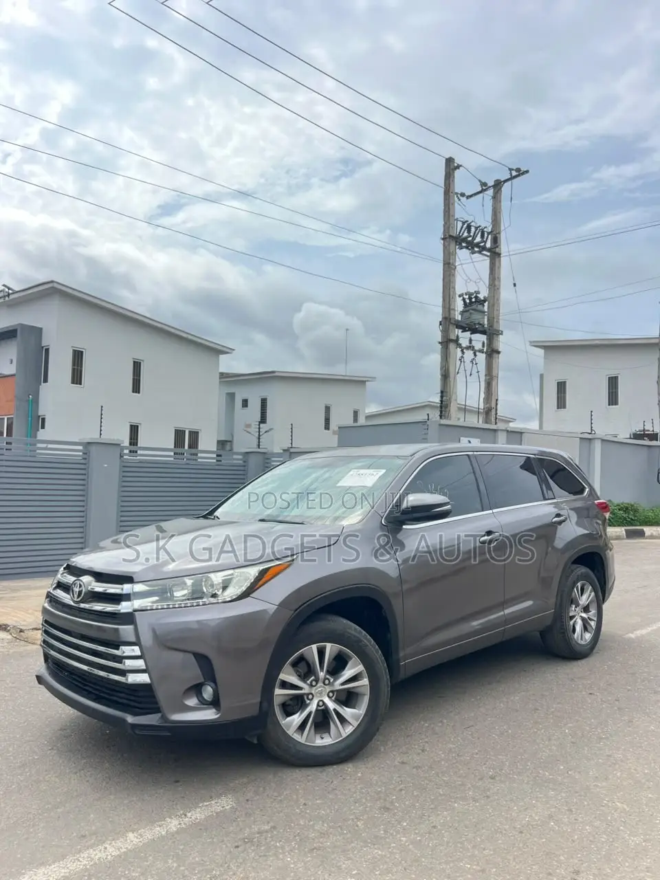 Toyota Highlander 2015 Gray