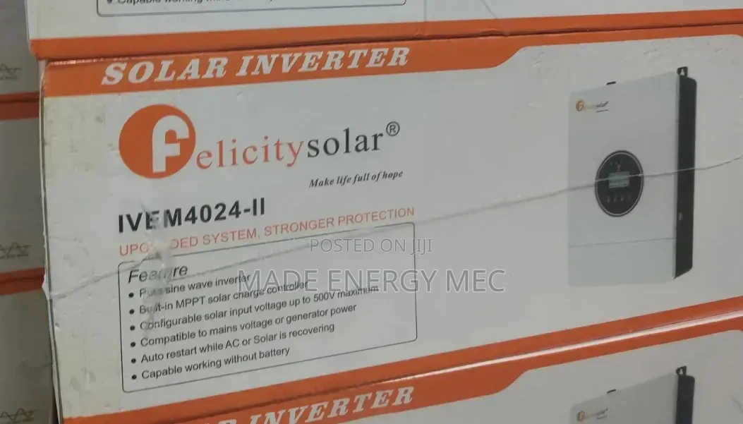 4kva Felicity Hybrid Inverter – Reliable Solar Power Solu