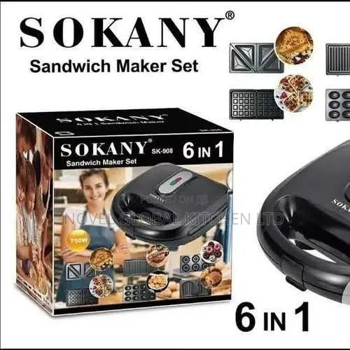 6 in 1 Sokany Sandwich Maker