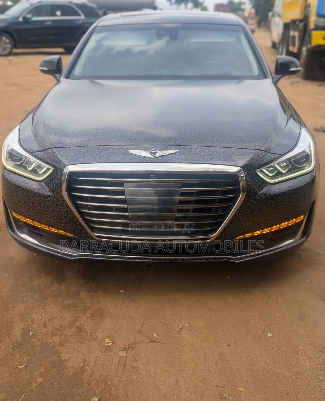 Genesis G90 5.0 Ultimate 2017 Brown