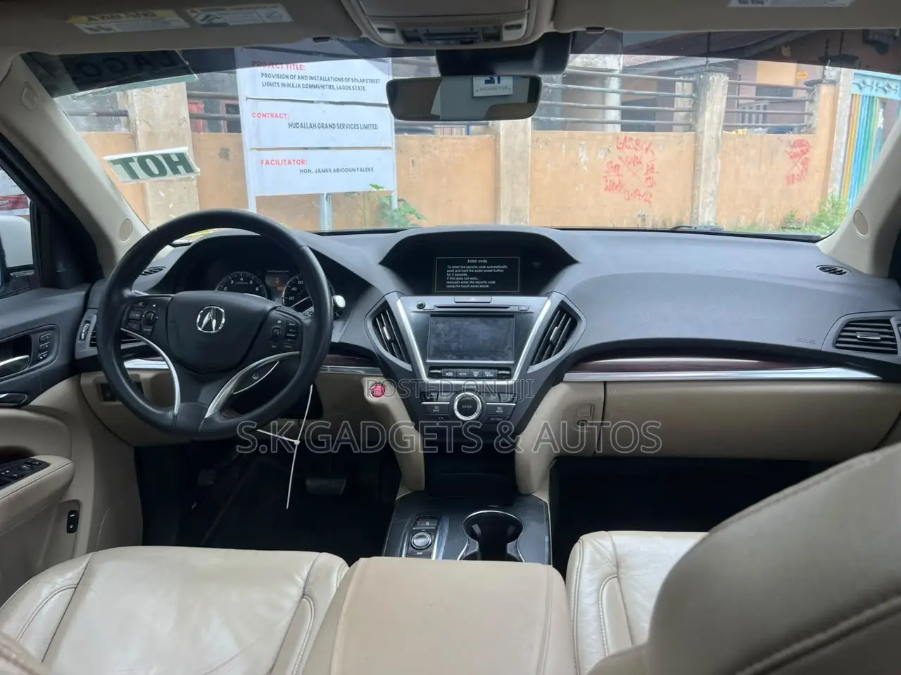 Acura MDX 2017 White