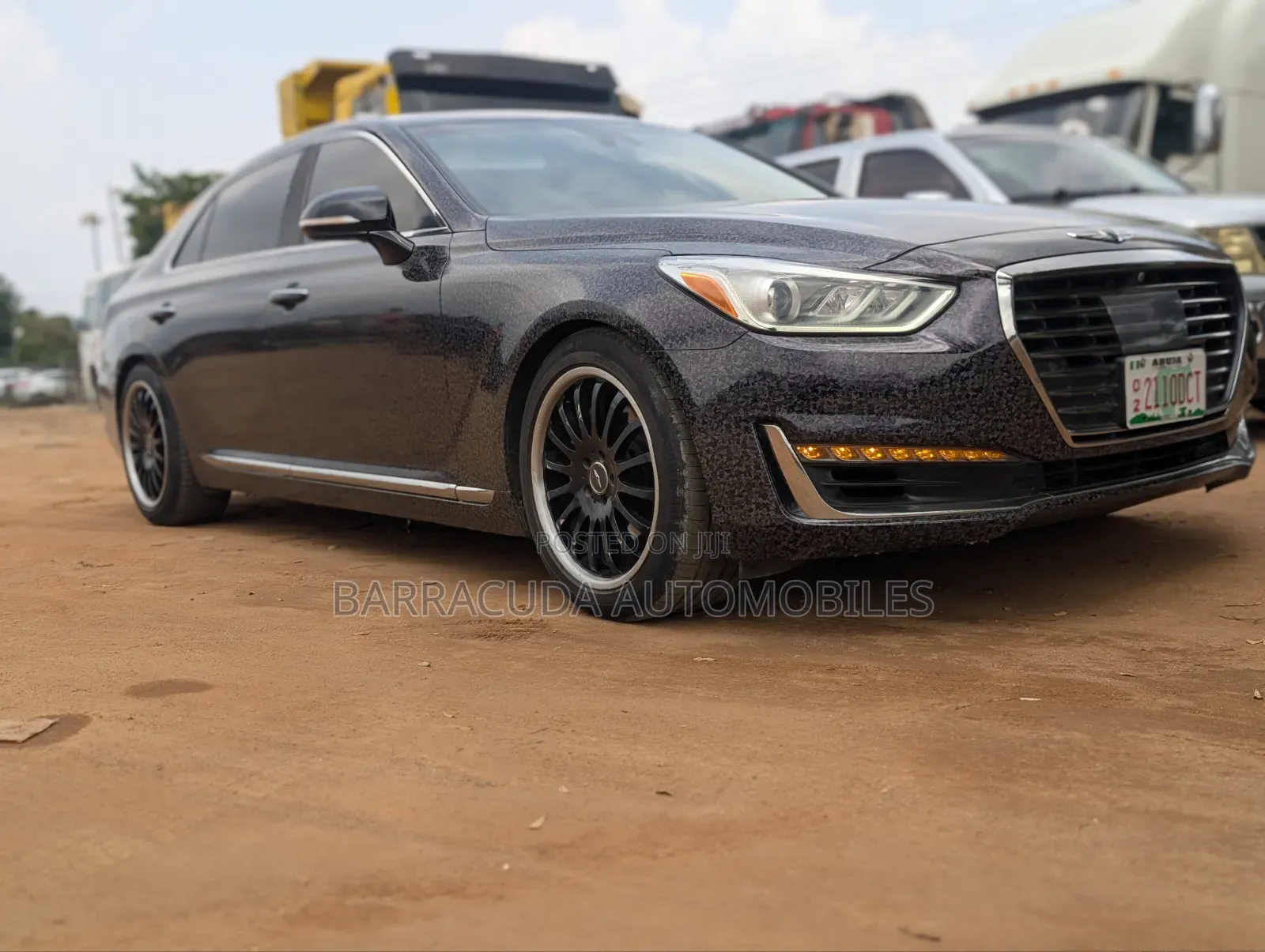 Genesis G90 5.0 Ultimate 2017 Brown