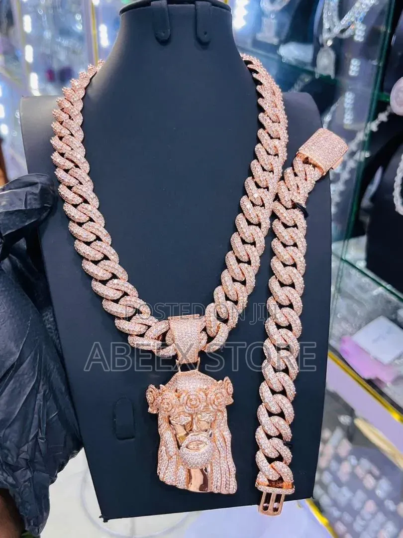Cuban Zirconia Iced Out Chain/Pendant/Bracelet
