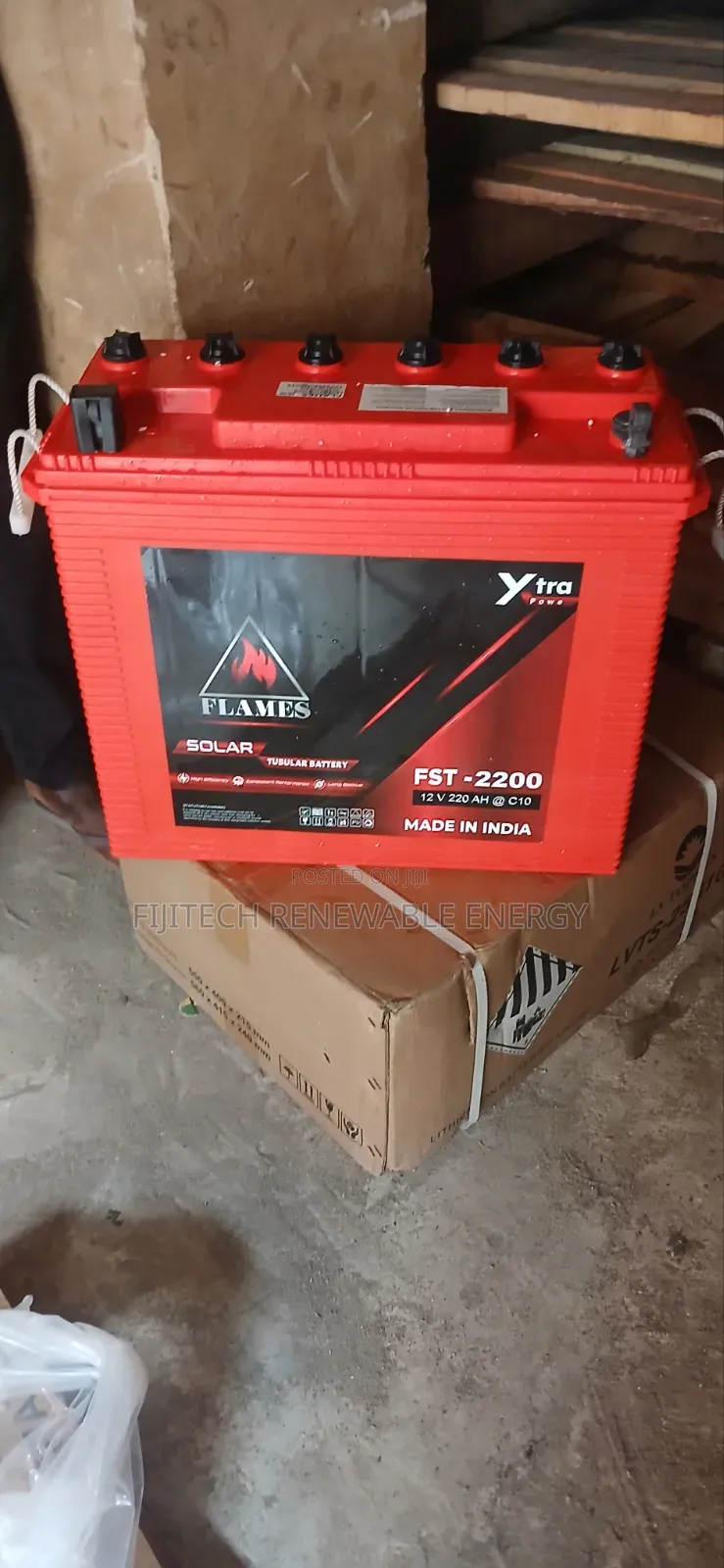 220ah Flames Tubular Battery