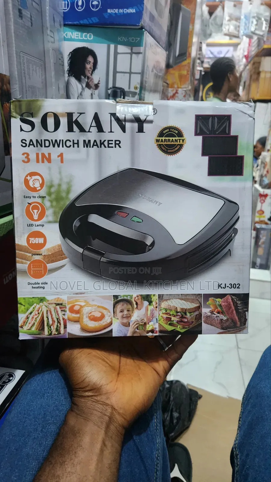 3 in 1 Sokany Sandwich Maker