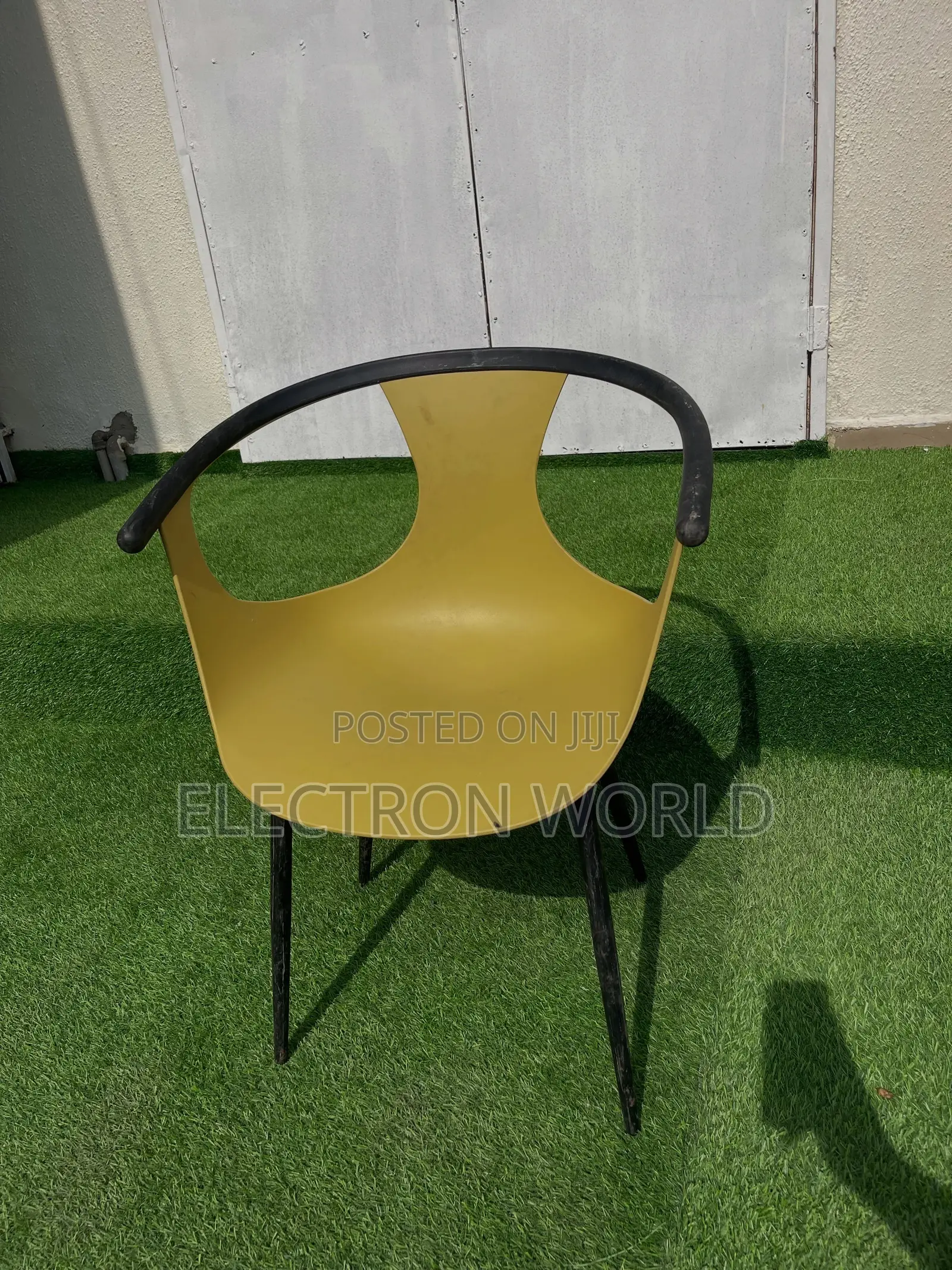 Modern Mustard-Yellow Armchair