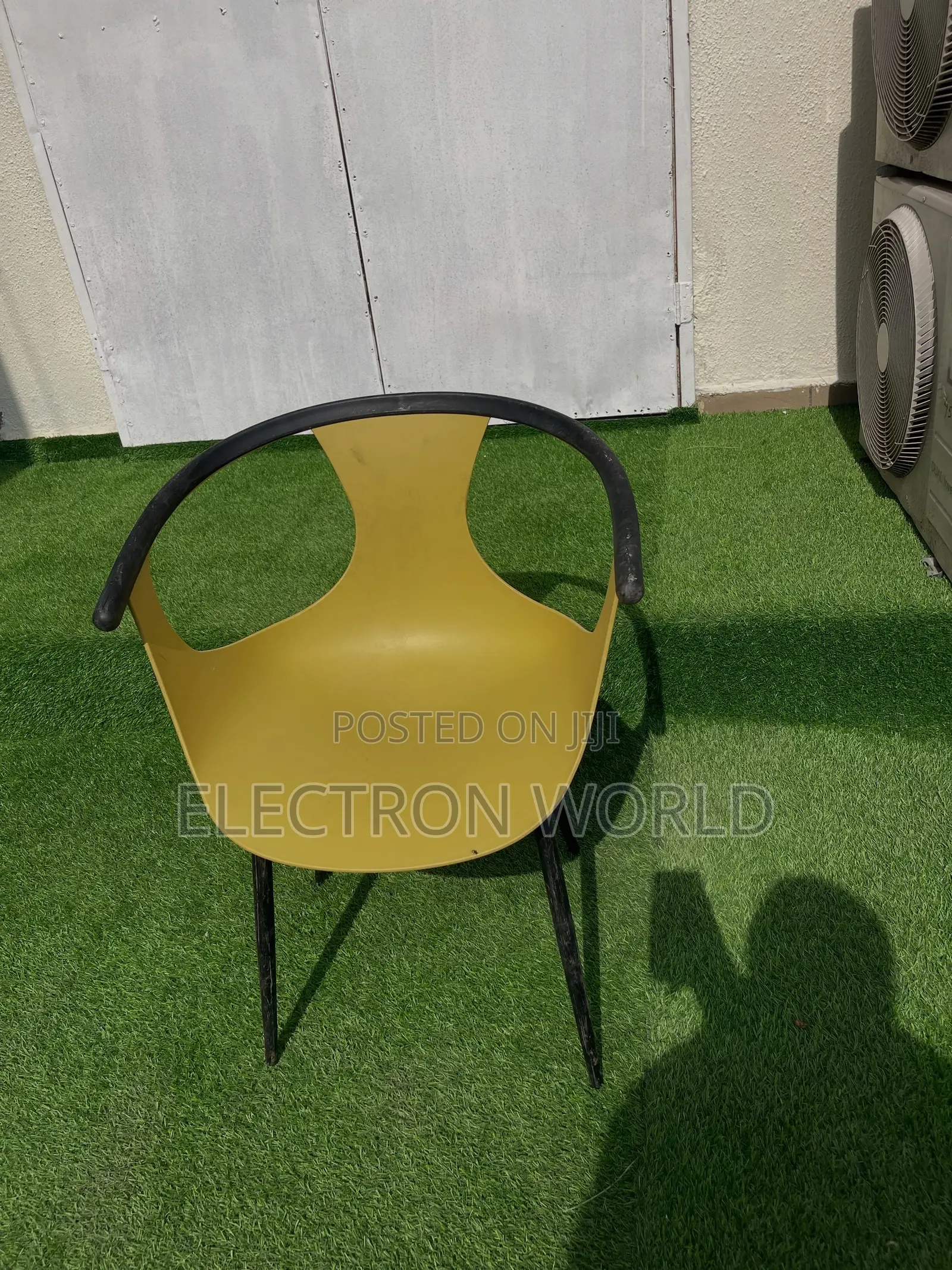 Modern Mustard-Yellow Armchair