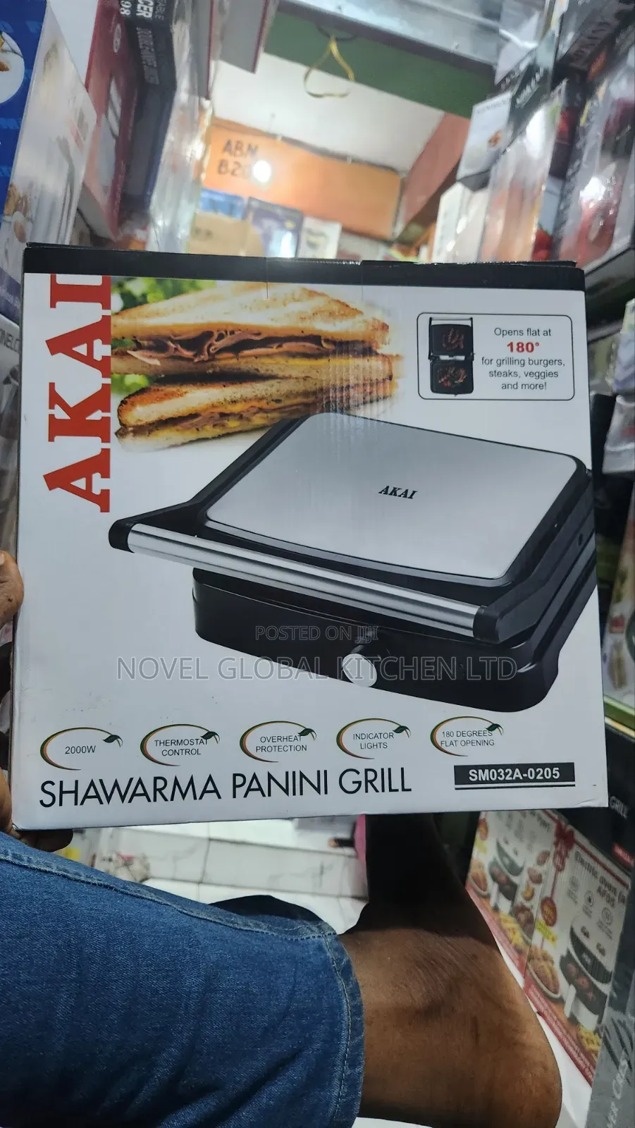 Sandwich,Shawama Panini Grill