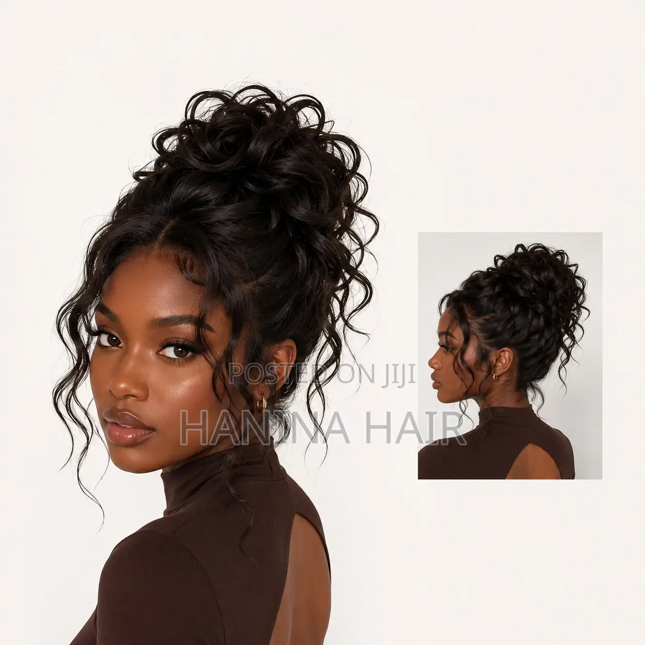 Messy Hair Buns Clip