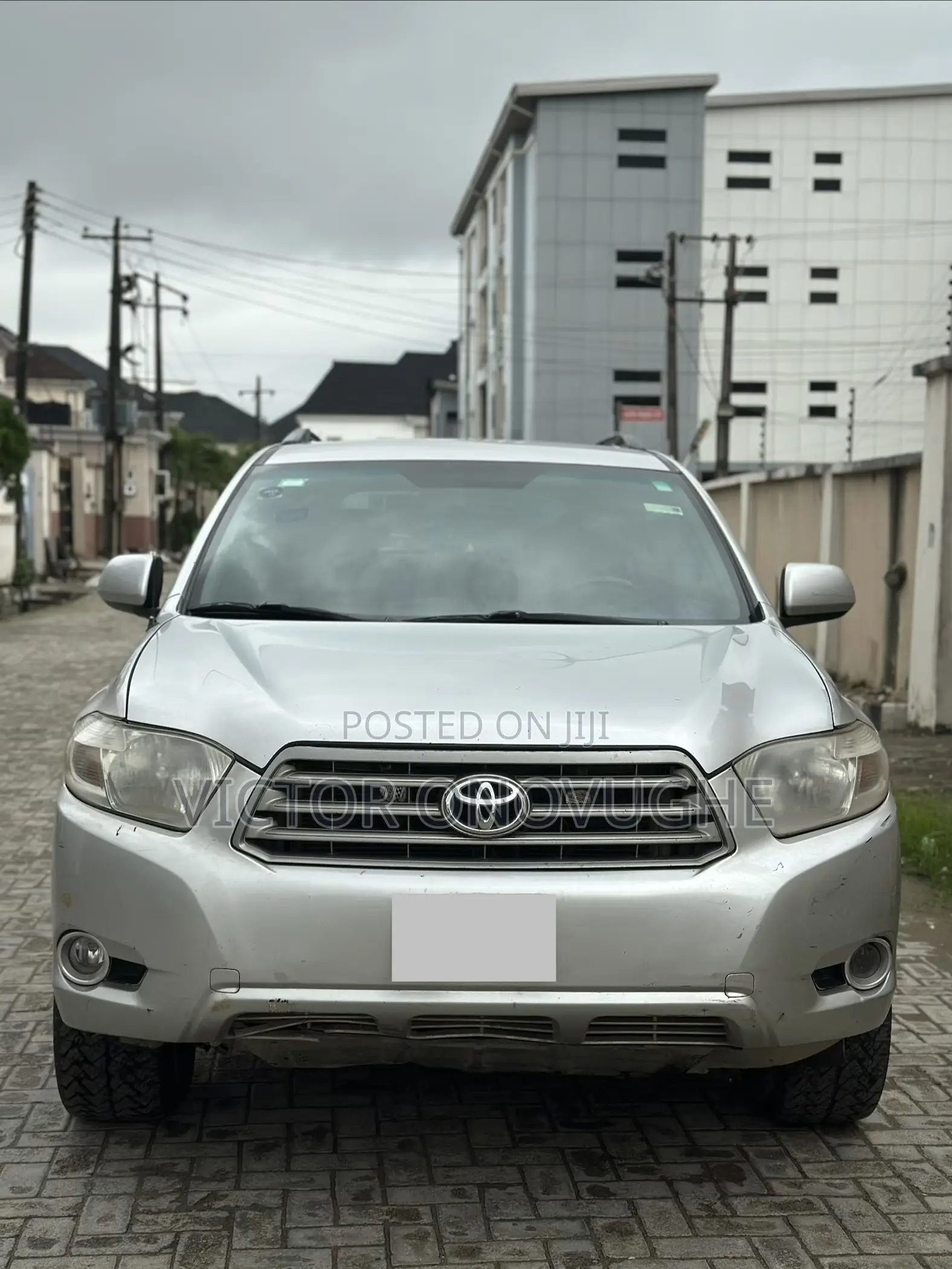 Toyota Highlander Sport 2008 Silver