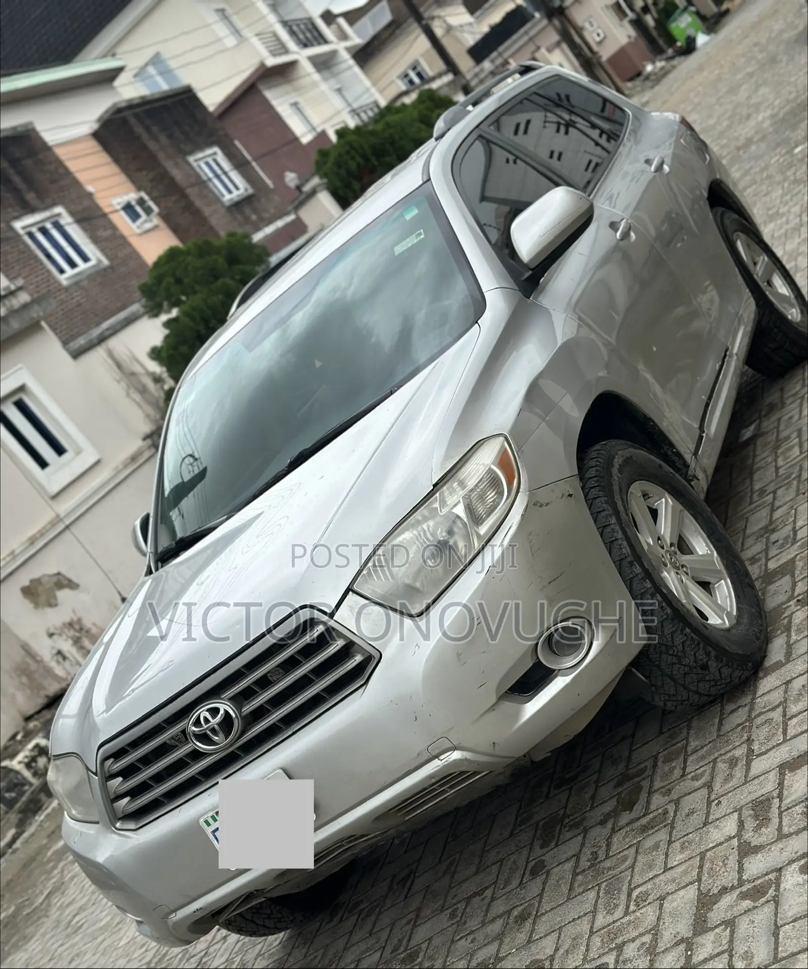 Toyota Highlander Sport 2008 Silver