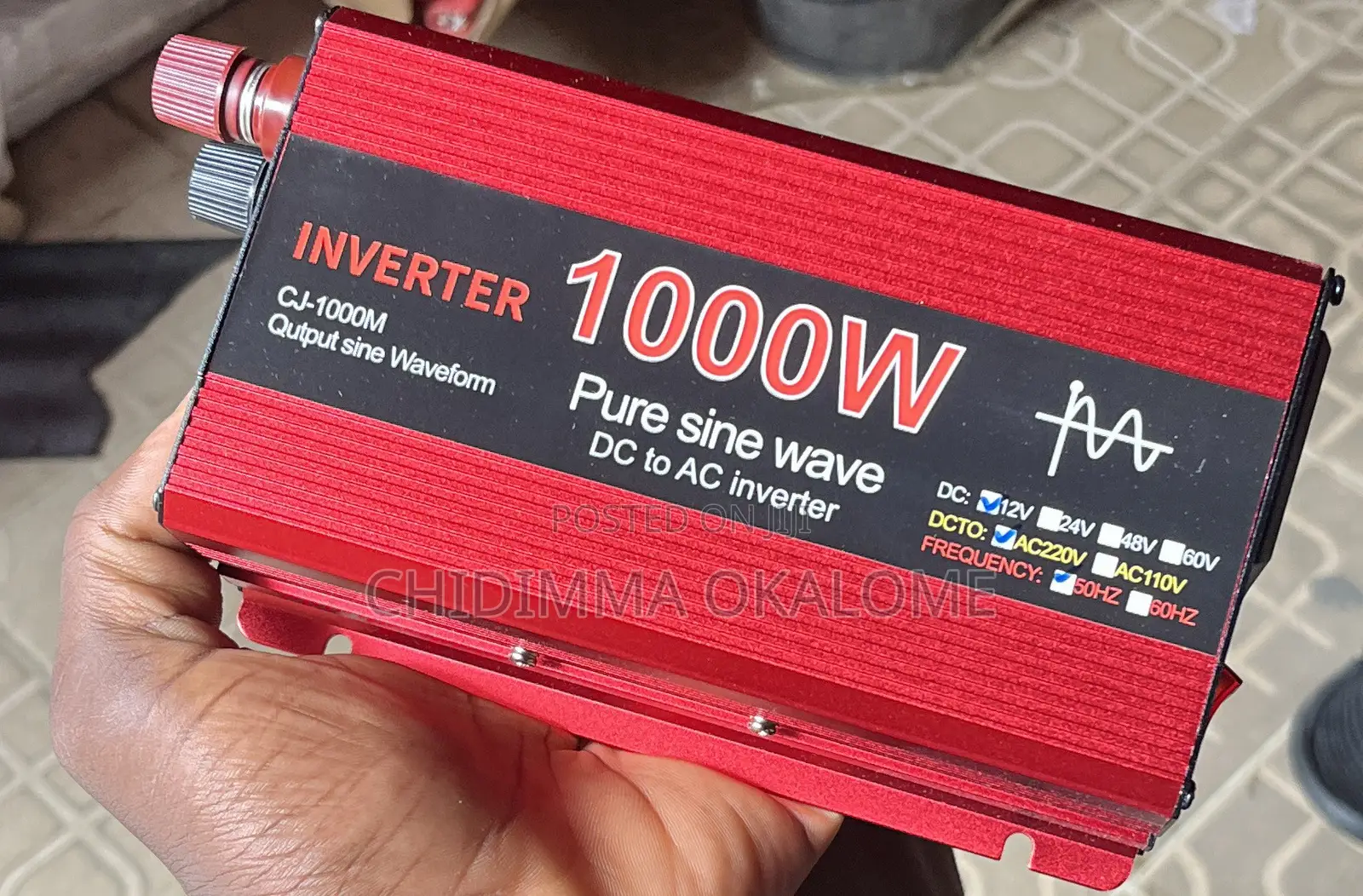 1000w Pure Sine Wave Inverter