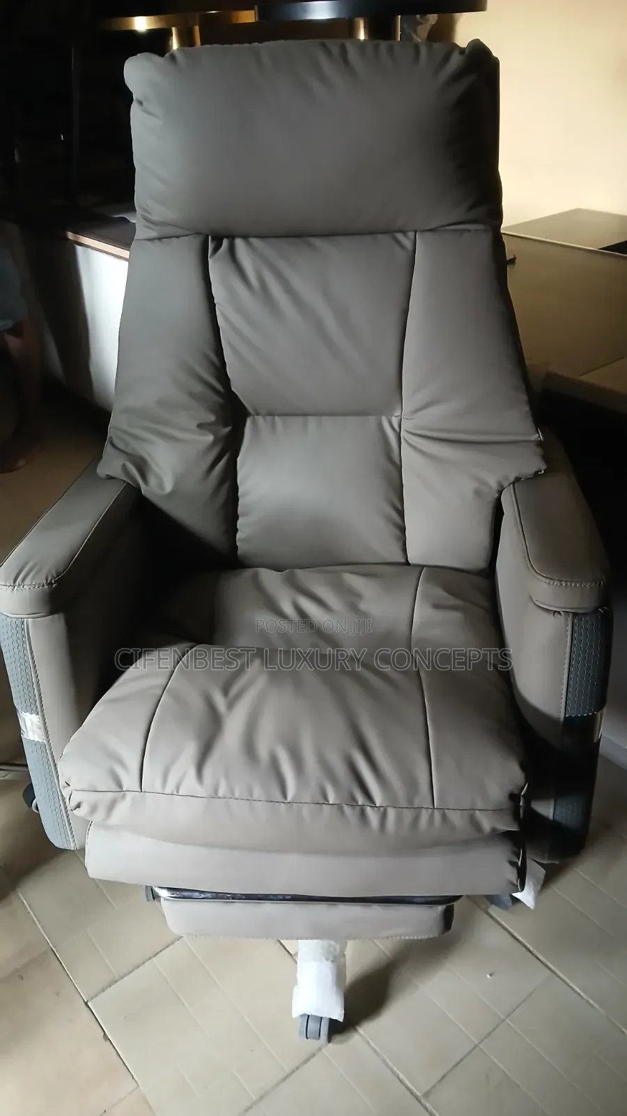 Md/Ceo Office Reclined Leather Chair