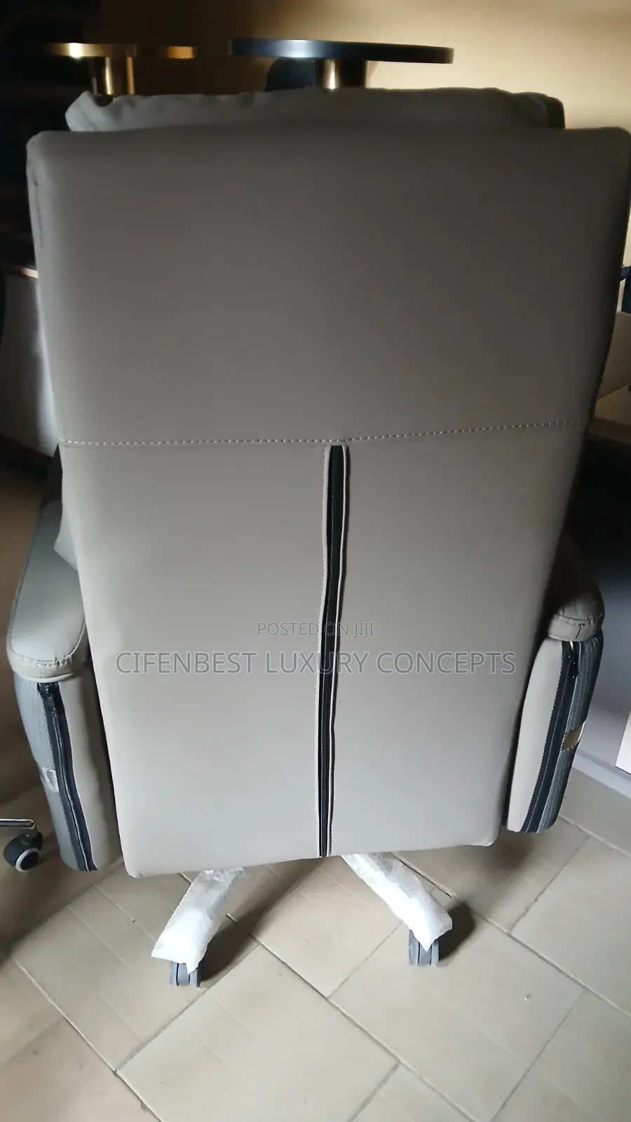 Md/Ceo Office Reclined Leather Chair