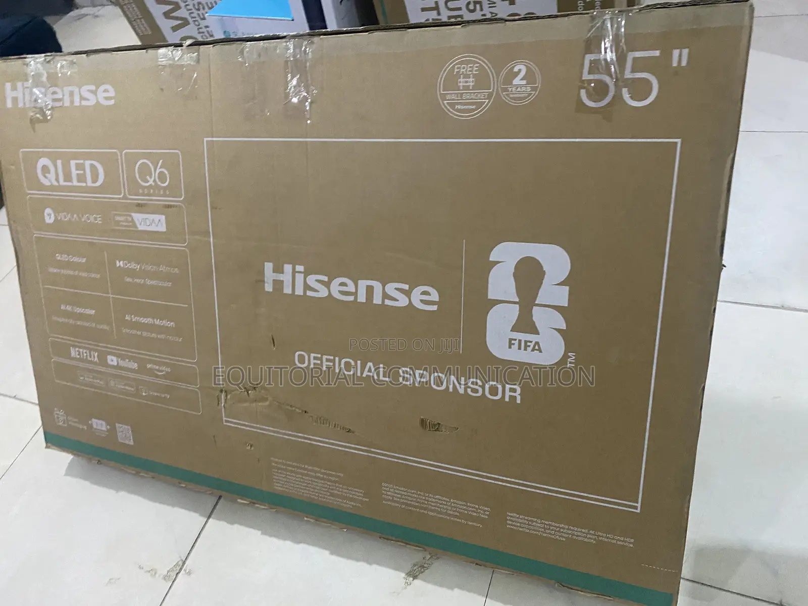 Hisense QLED 55 Inch Entertainment Television