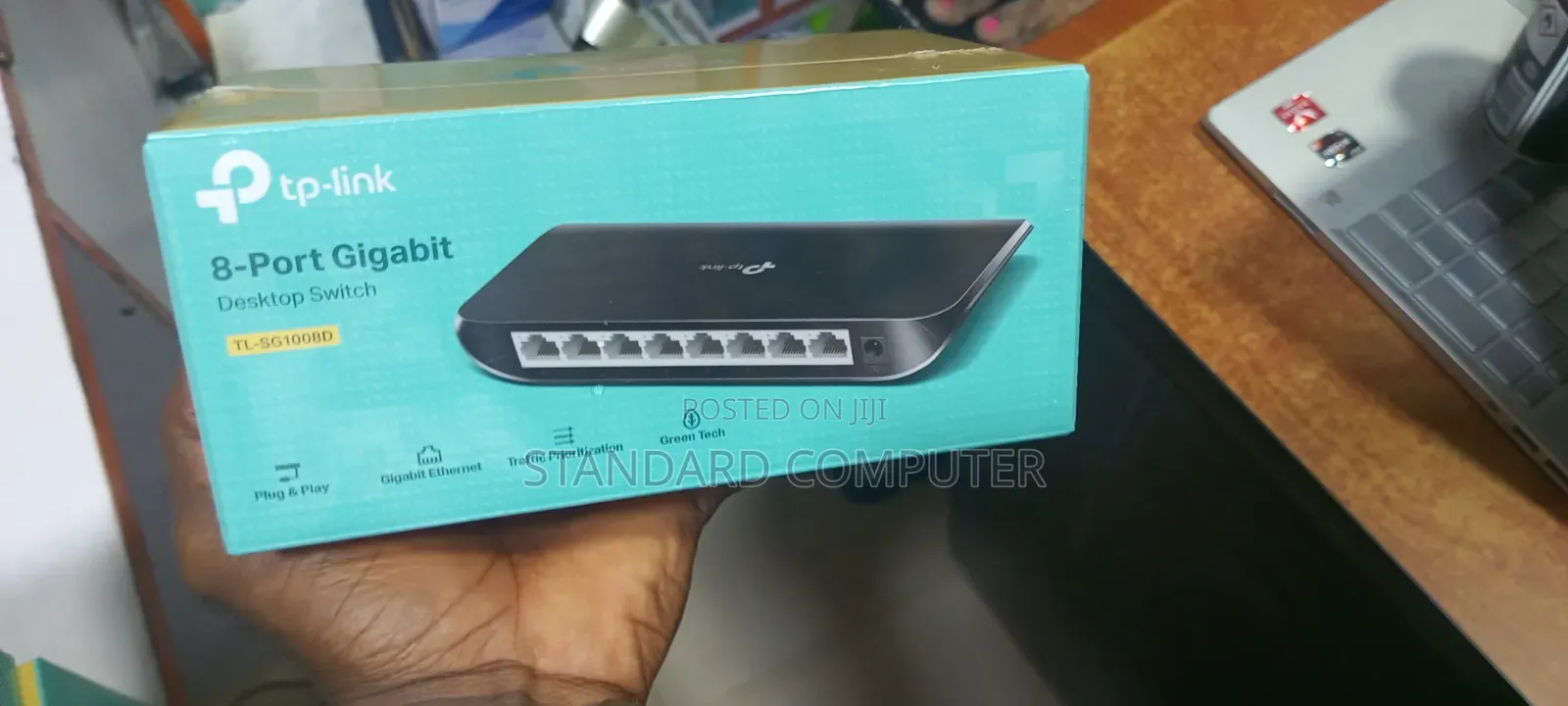 Tp Link 8- Port Gigabit Desktop Tl-Sg 1008d