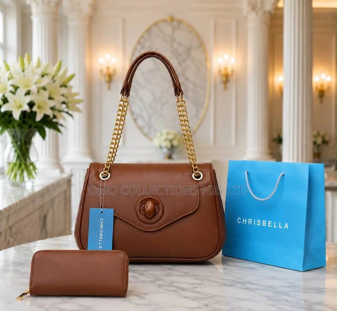 Chrisbella Leather Women’s Handbag – Available in Black and Brown