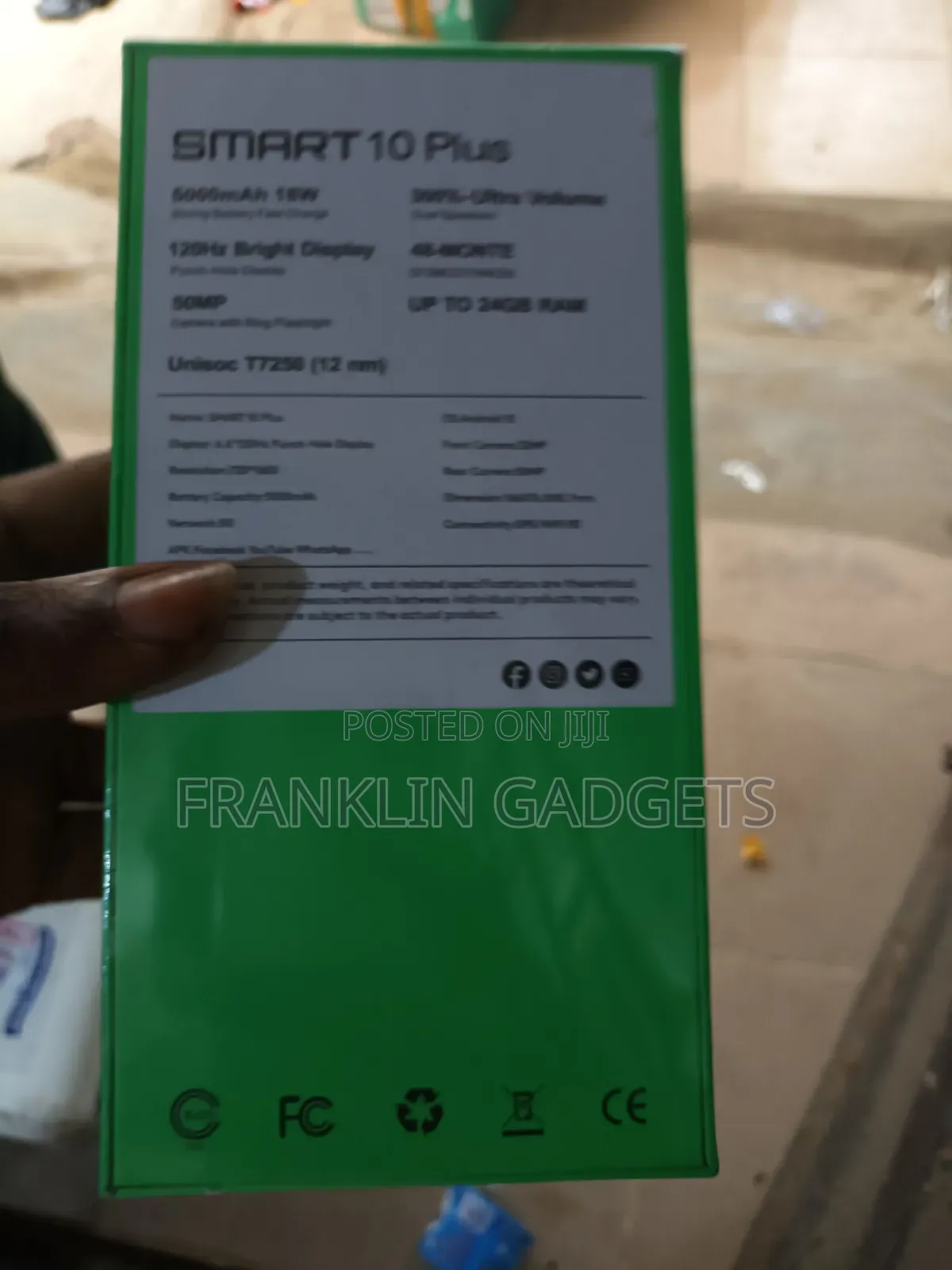 New Infinix Smart 10 128 GB Blue