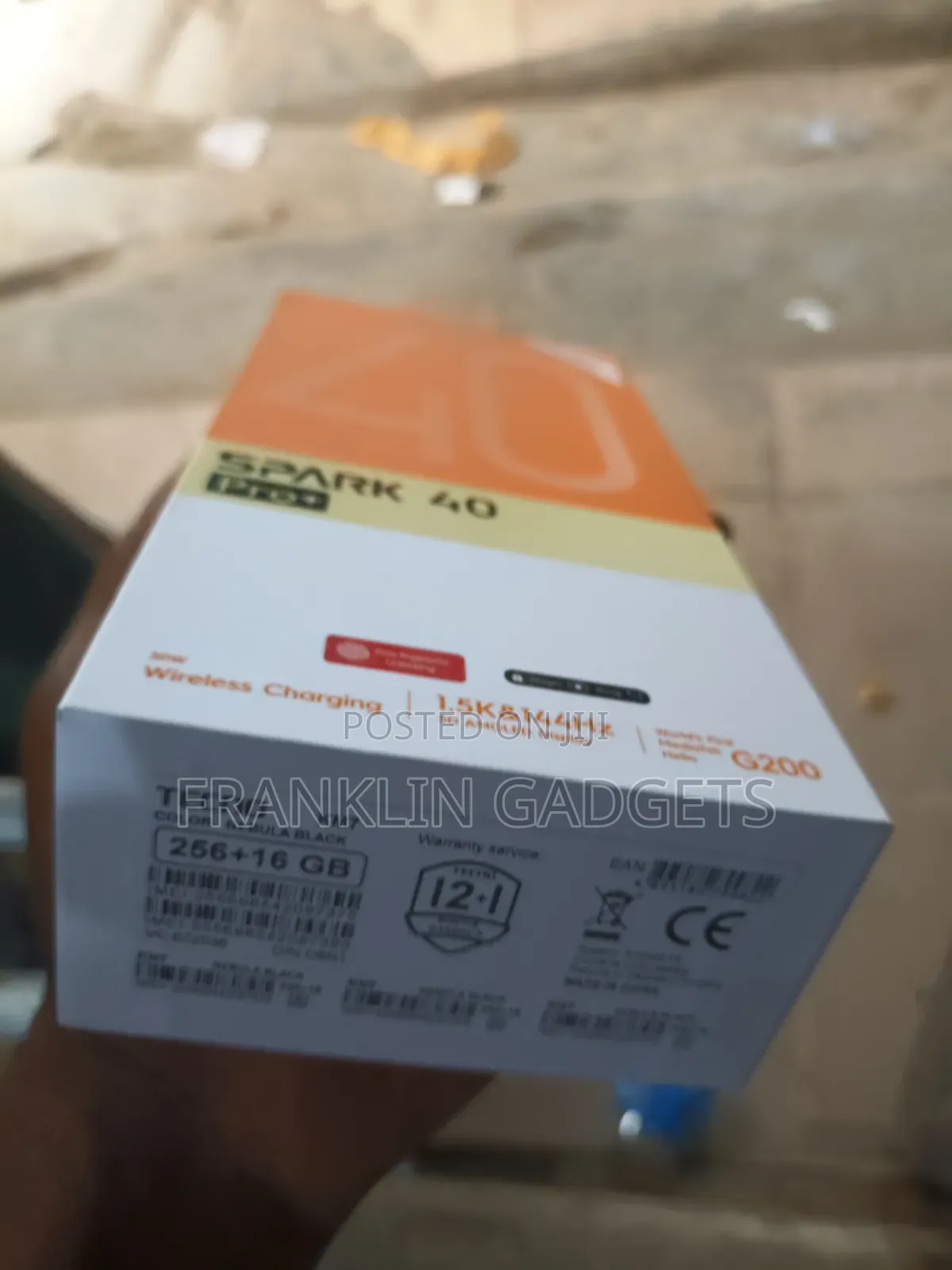 New Tecno Spark 40 256 GB Blue