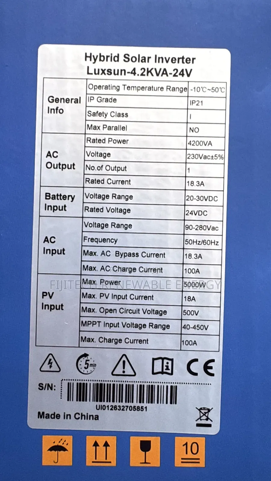 4.2kva 24v LUXSUN INVERTER